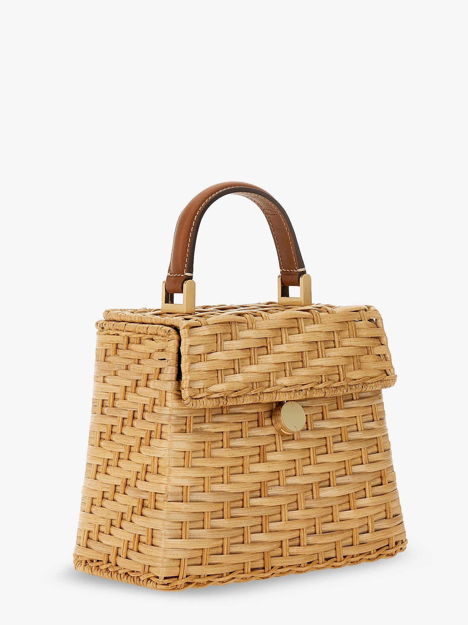 Cult Gaia Women Sybil Wicker Handbag