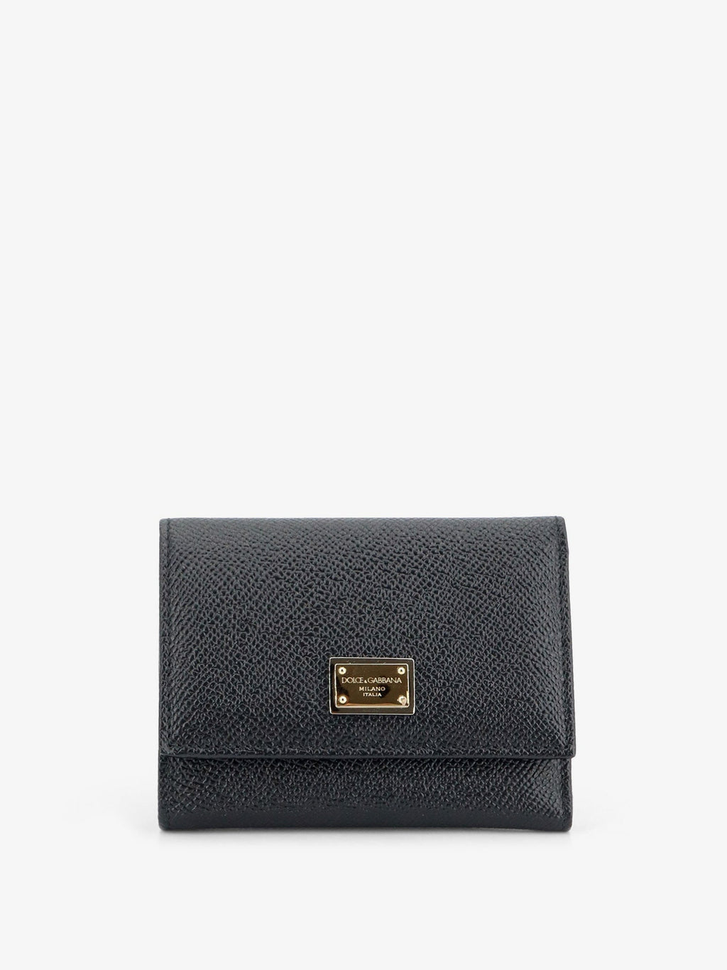 Dolce & Gabbana Women Hammered Leather Wallet