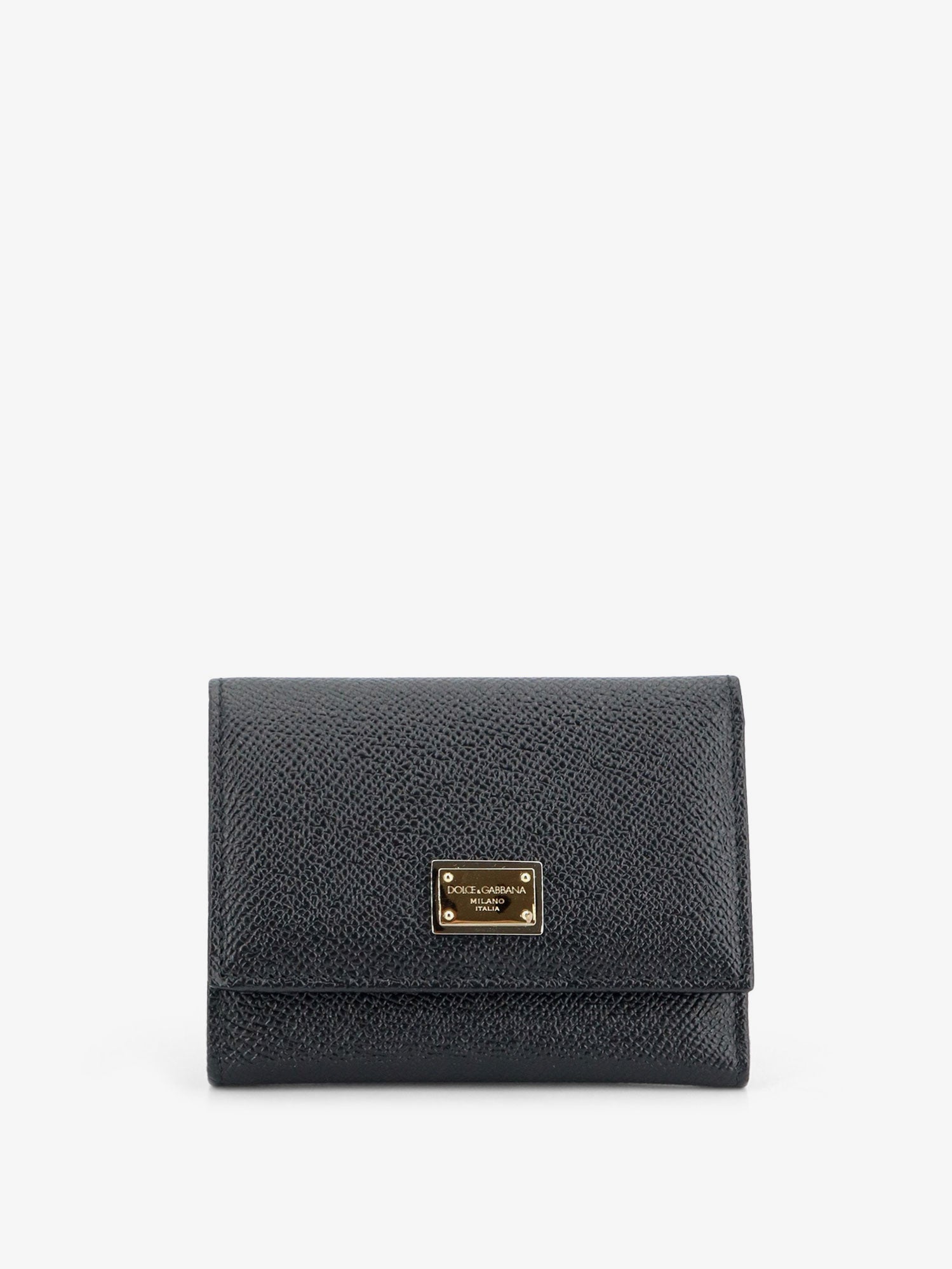 Dolce & Gabbana Women Hammered Leather Wallet