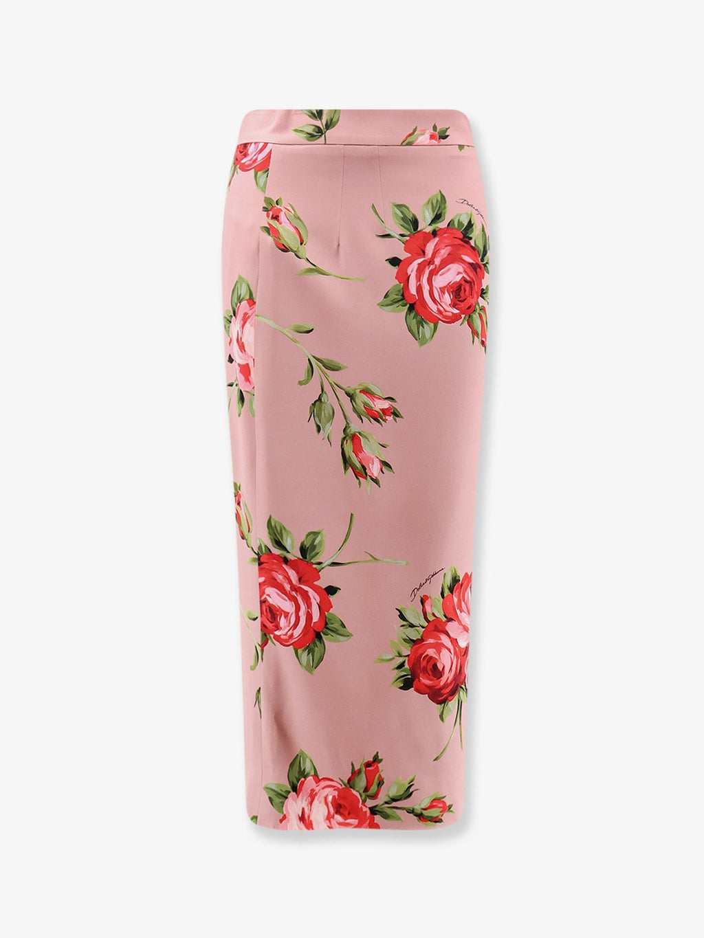 Dolce & Gabbana Women Stretch Silk Long Skirt