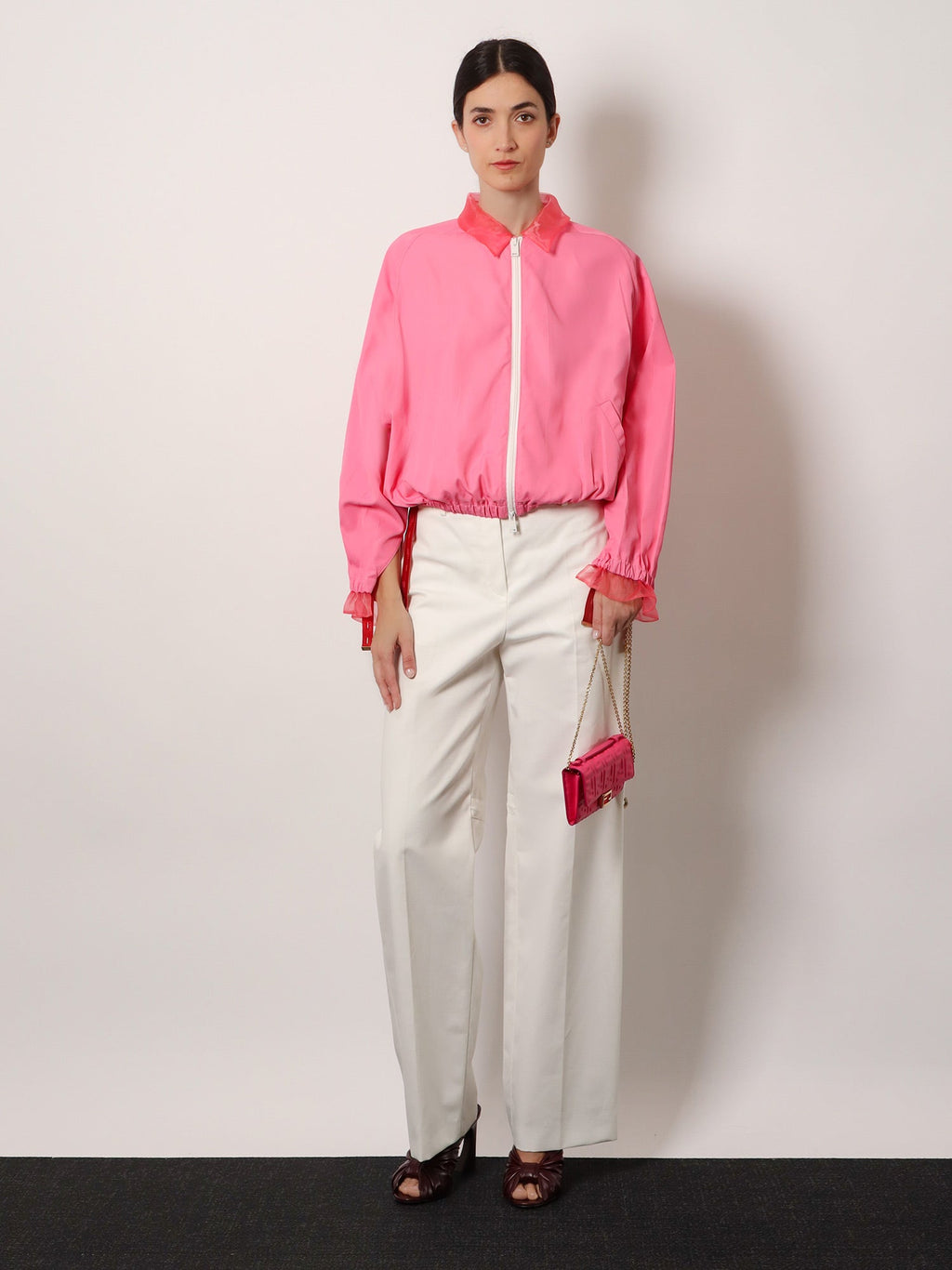 Fendi Women Technical Viscose Jacket