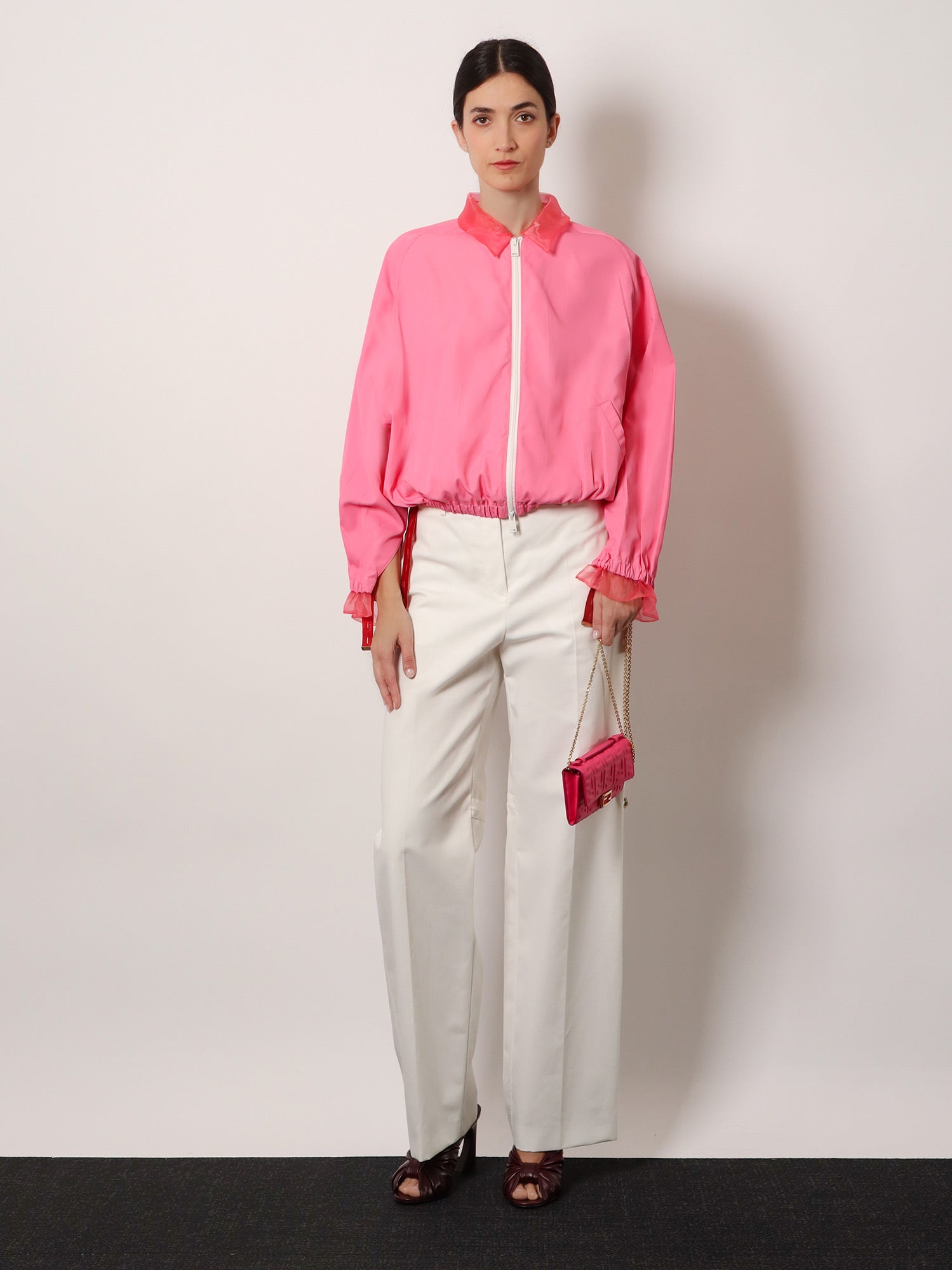 Fendi Women Technical Viscose Jacket