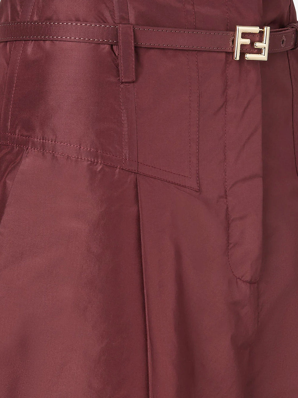 Fendi Women Taffeta' Trousers
