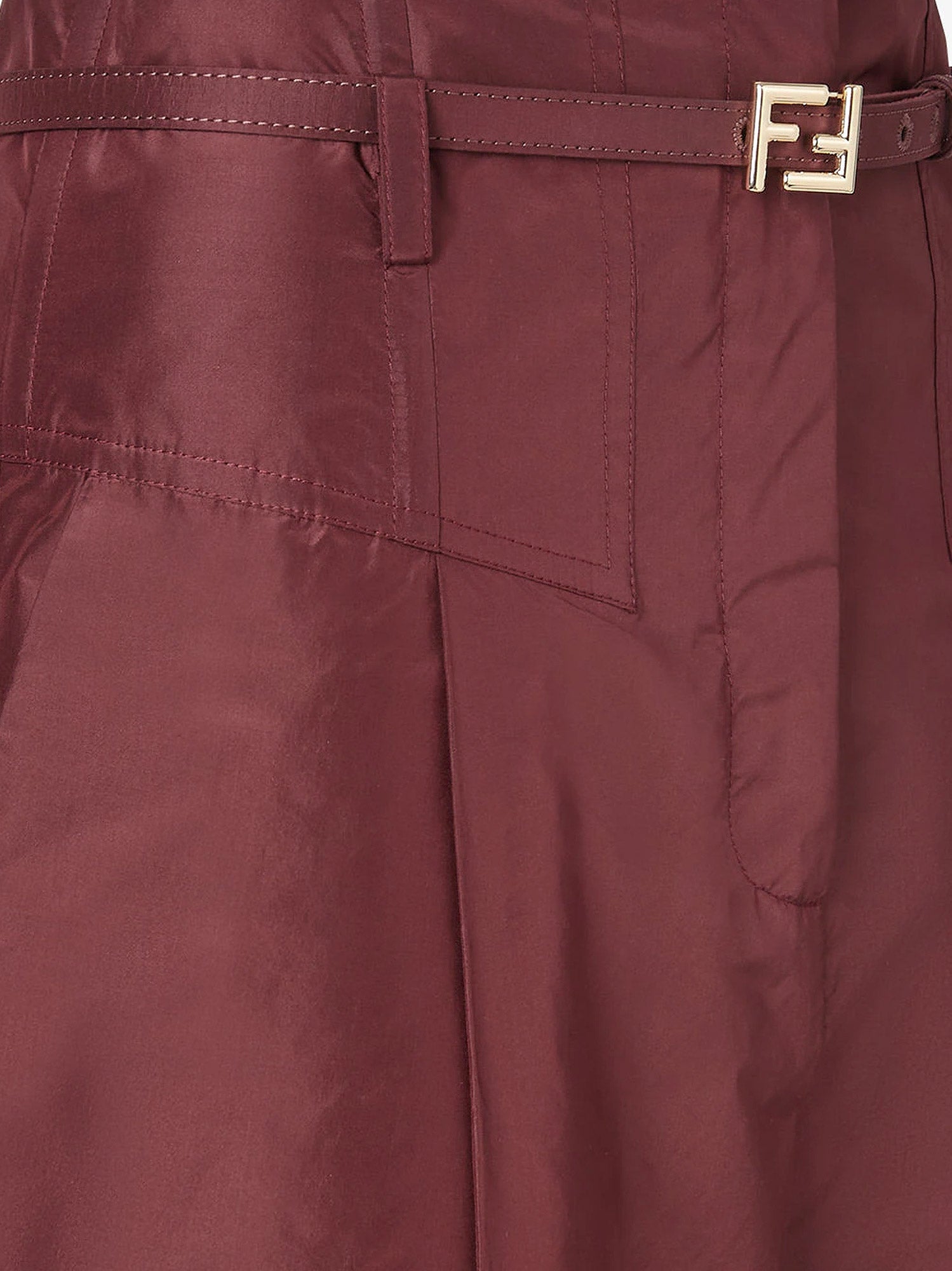Fendi Women Taffeta' Trousers