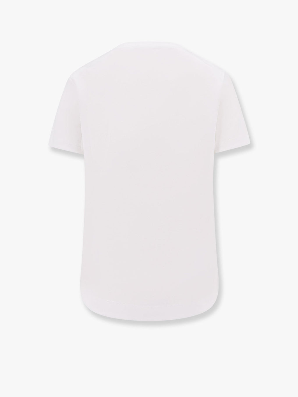 Max Mara Women Nerina Cotton T-Shirt With Max Mara Embroidery