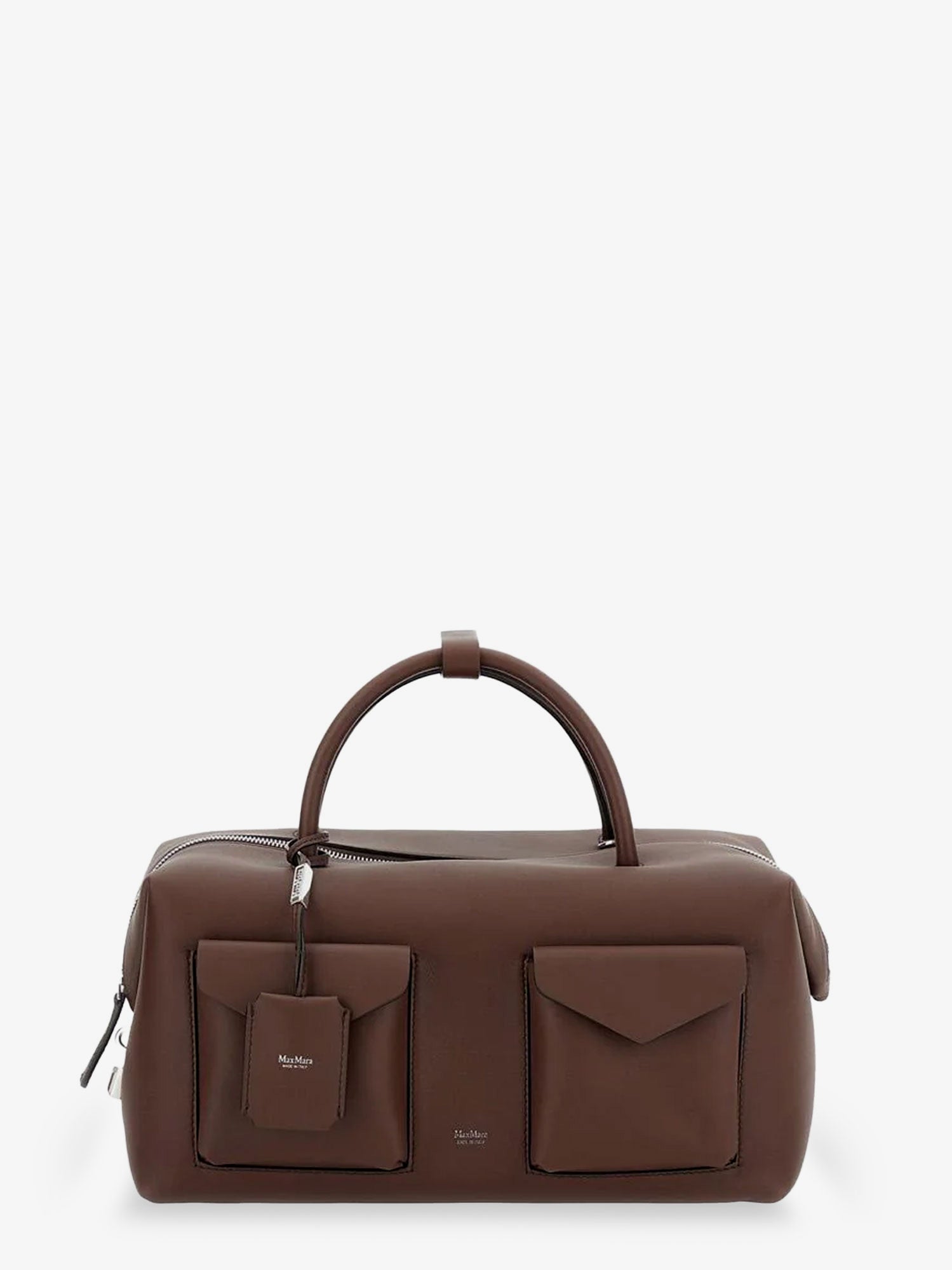 Max Mara Women Holdall Cargo Leather Handbag