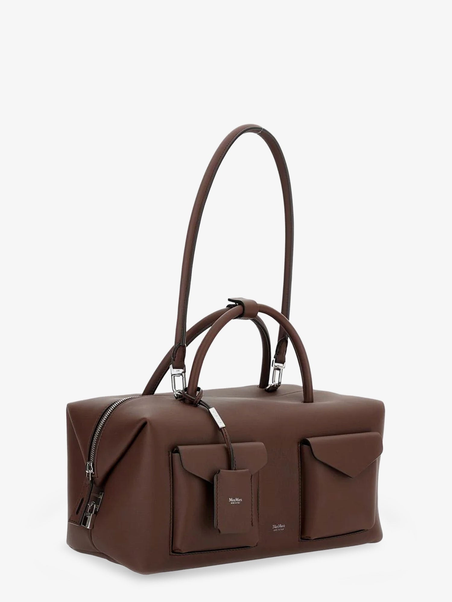 Max Mara Women Holdall Cargo Leather Handbag