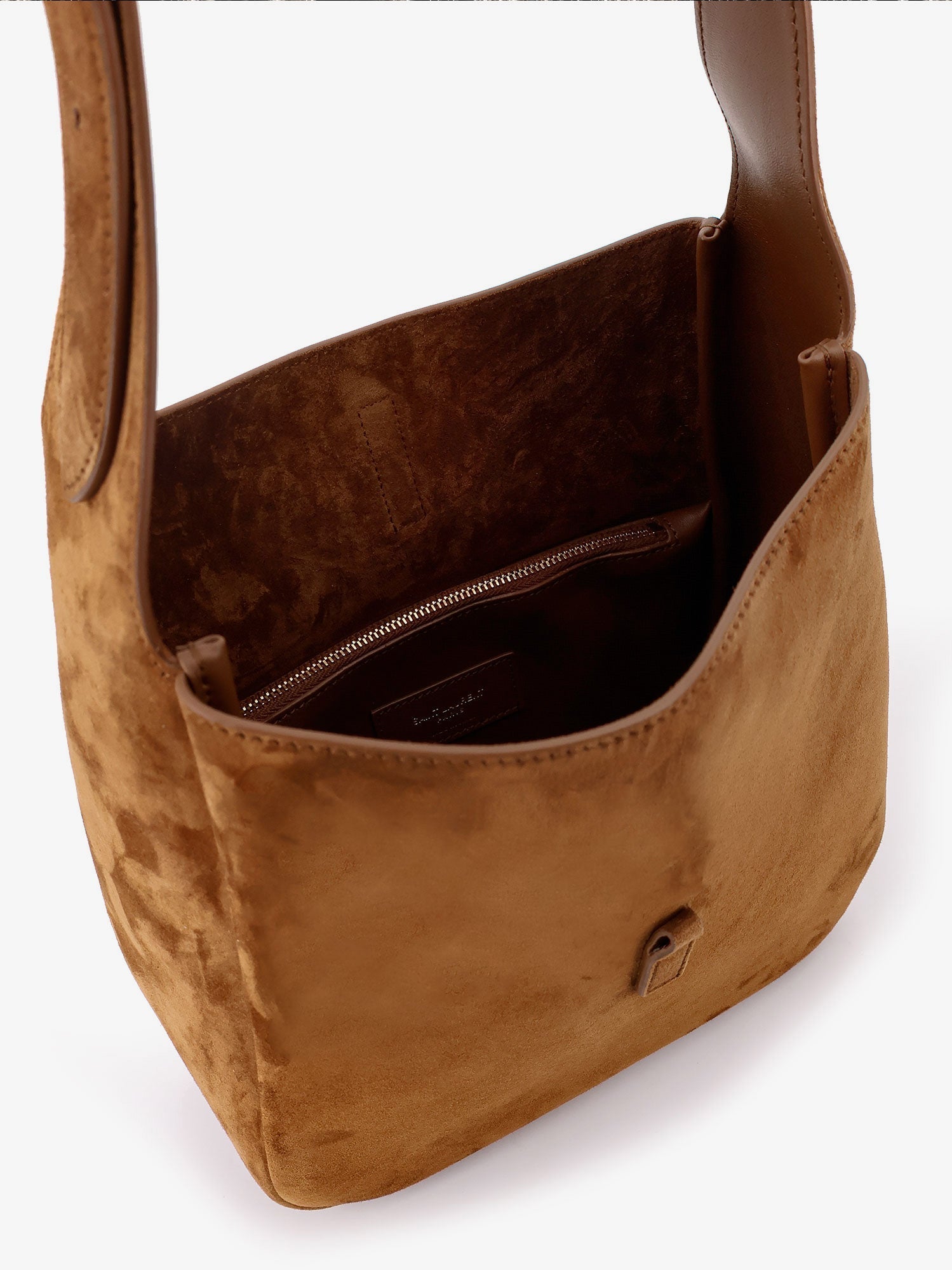 Saint Laurent Women Le 5 Ã  7 Suede Shoulder Bag
