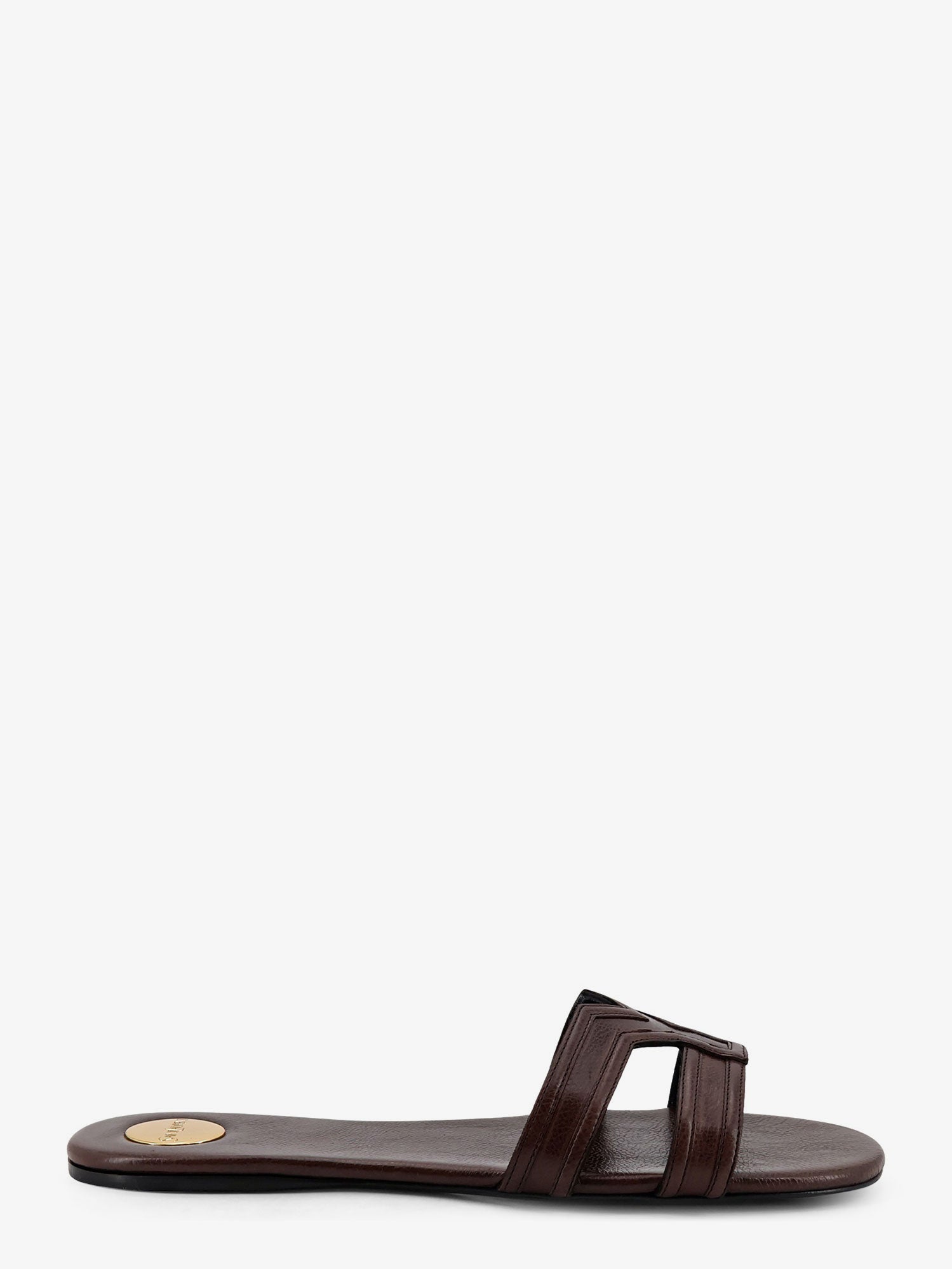 Saint Laurent Women Mabrouka Leather Sandals
