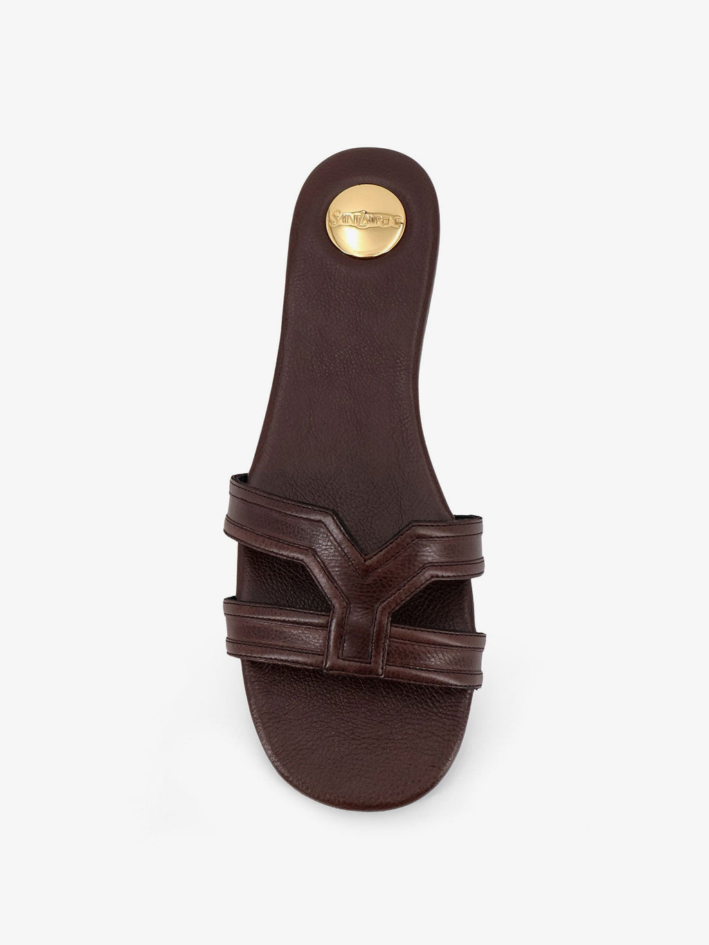 Saint Laurent Women Mabrouka Leather Sandals
