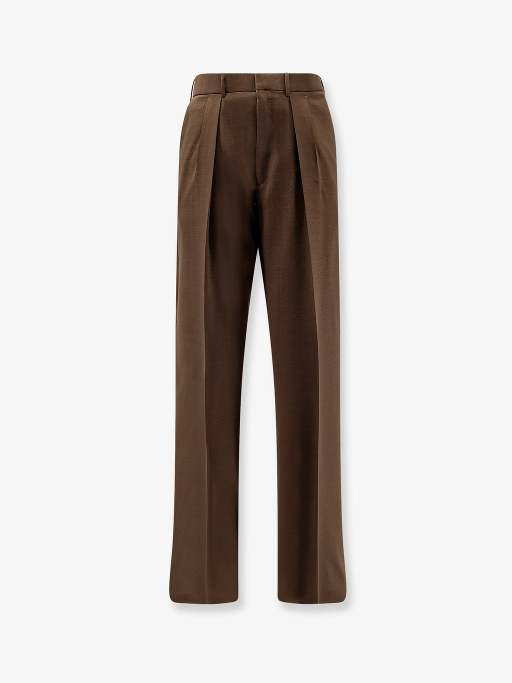 Tom Ford Men Wool Trousers With Pinces