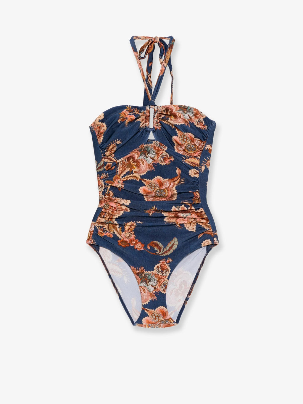 Zimmermann Women Aster Nylon One Piece Swimsuit With Paisley Print