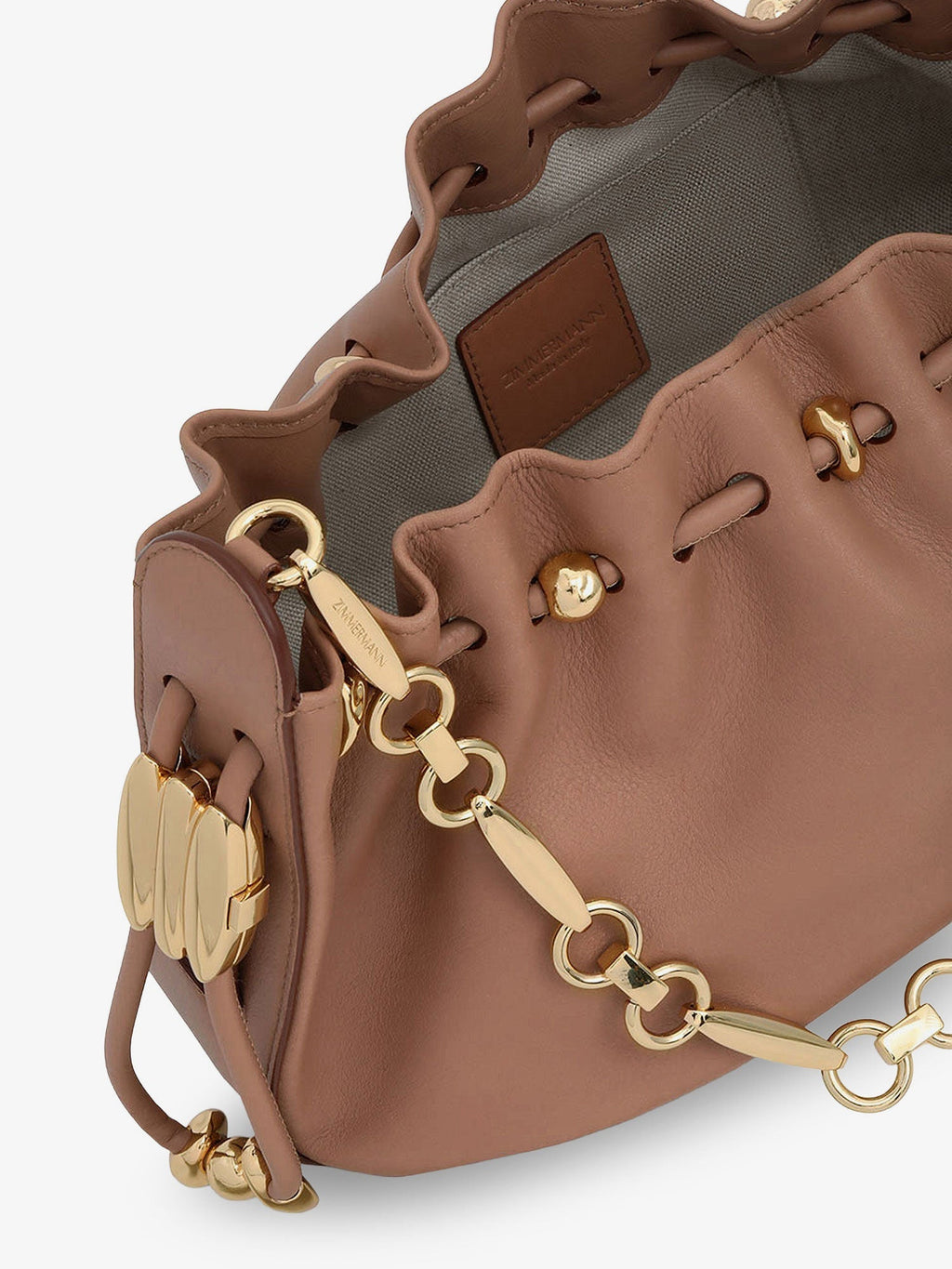 Zimmermann Women Halcyon Leather Clutch