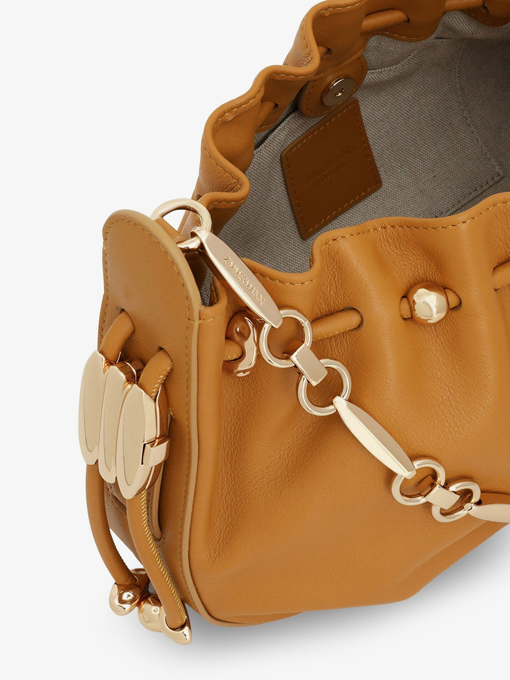 Zimmermann Women Halcyon Leather Clutch