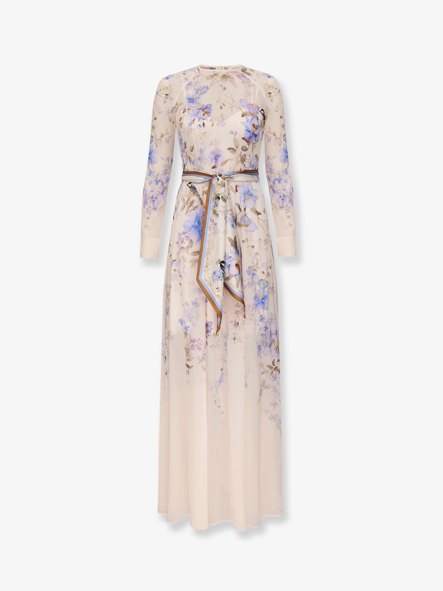 Zimmermann Women Luna Viscose Dress With Floral Print