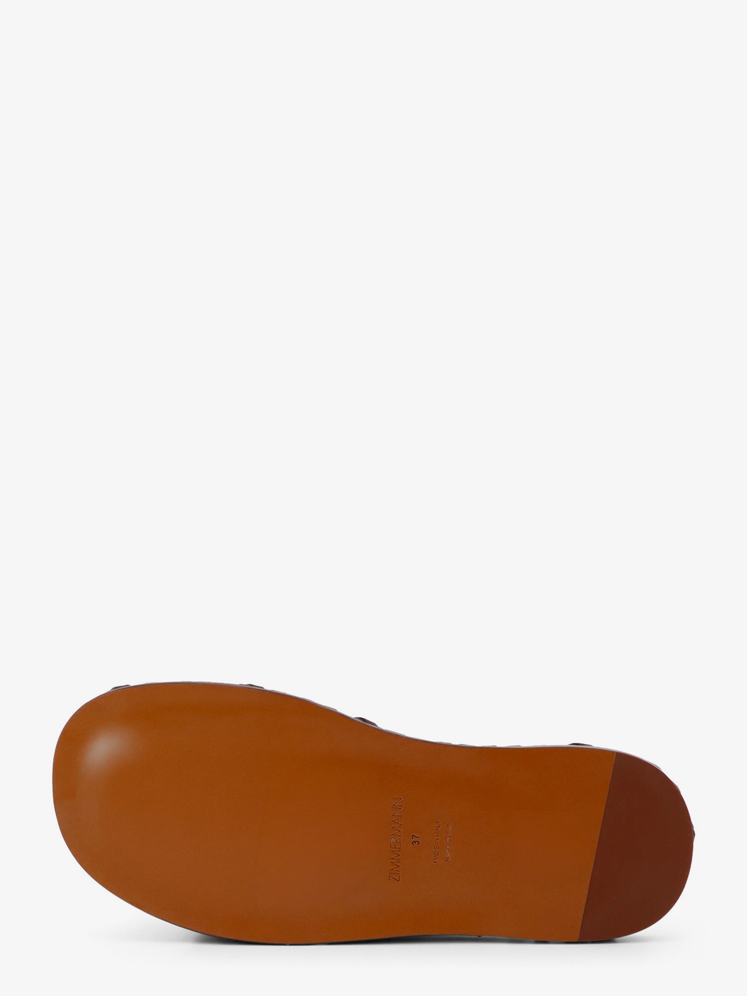 Zimmermann Women Alchemy Leather Sandals With Woven Details