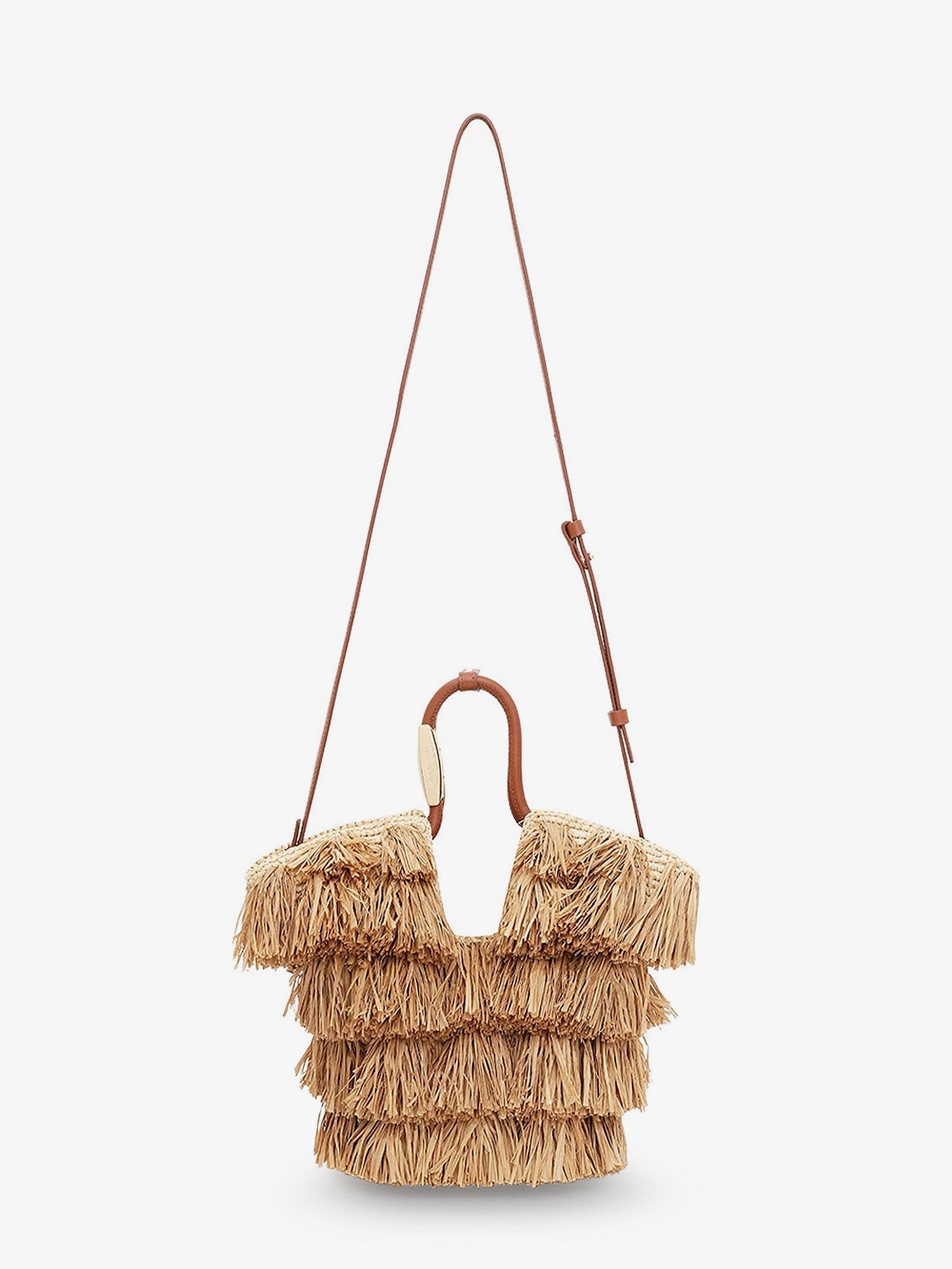 Zimmermann Women Golden Time Crossbody Bag With Fringe