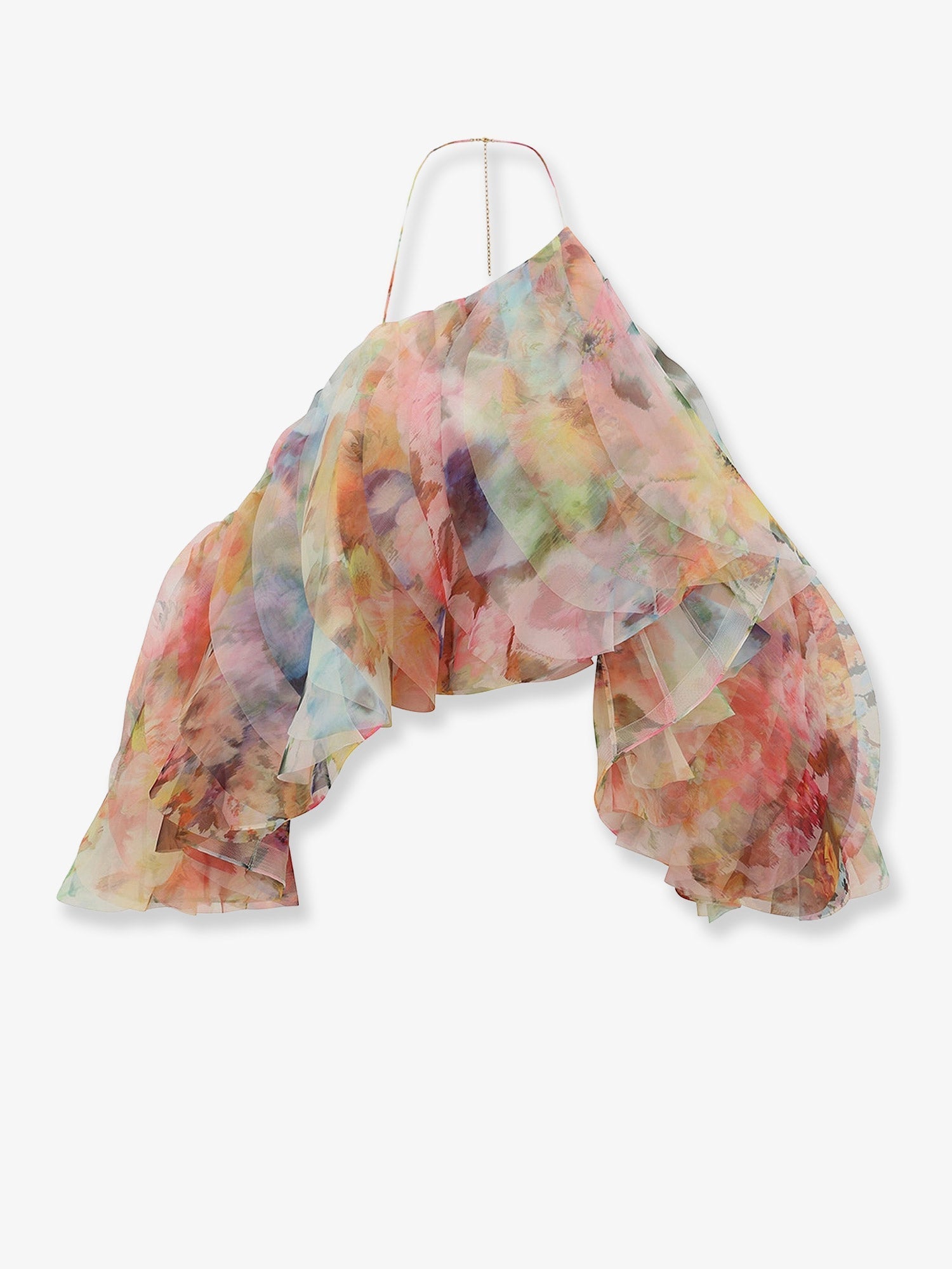 Zimmermann Women Luna Fanned Multicolor Top