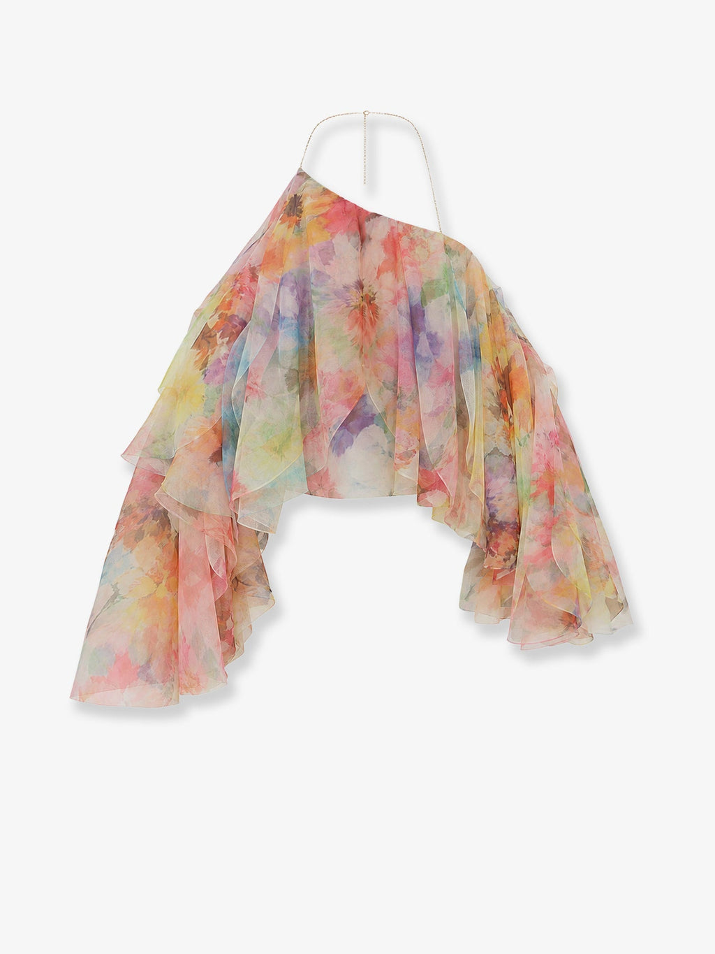 Zimmermann Women Luna Fanned Multicolor Top