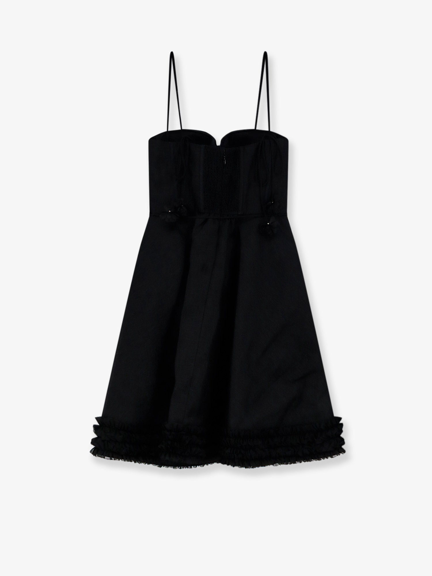 Zimmermann Women Luna Linen And Silk Blend Mini Dress
