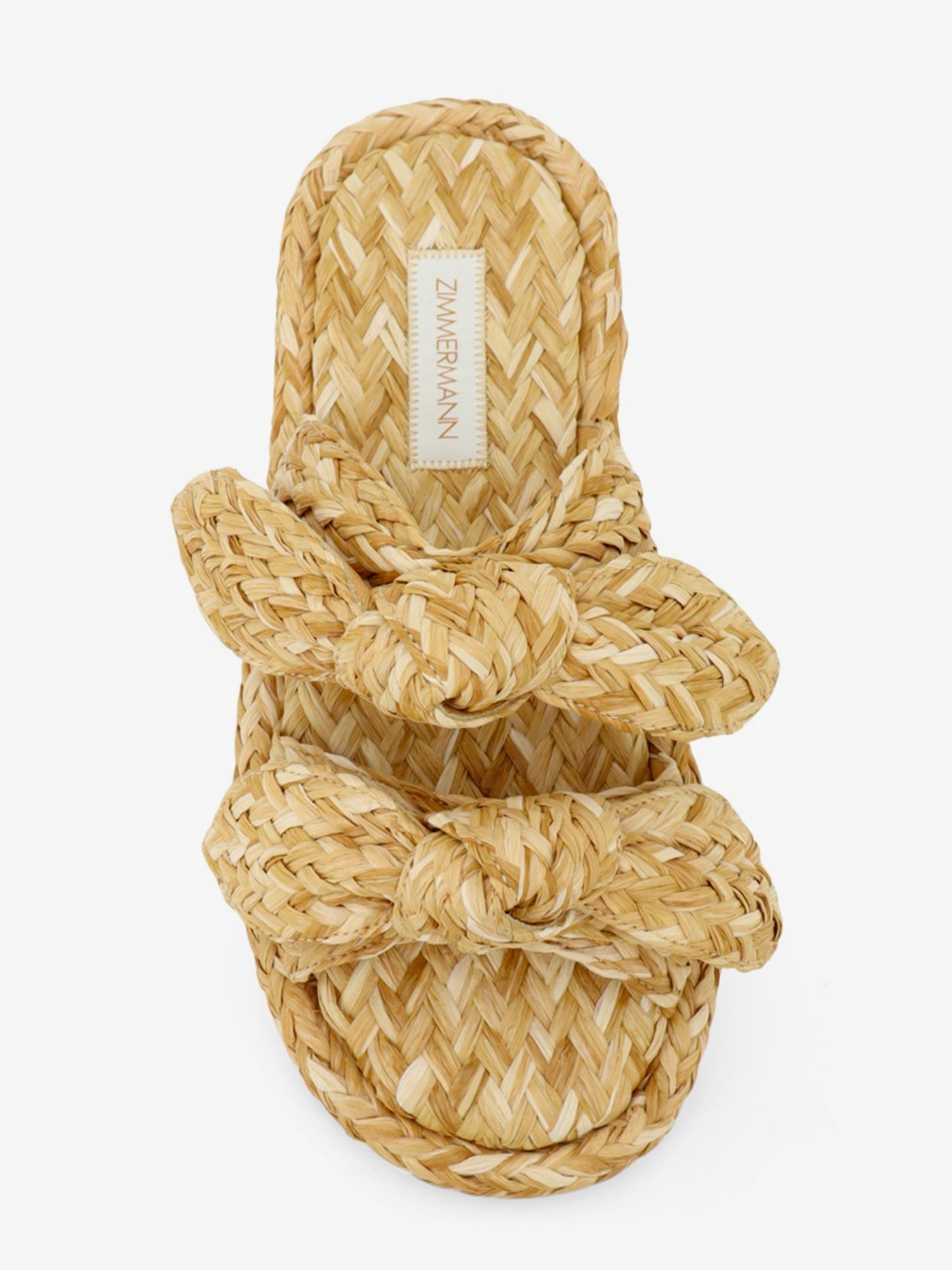 Zimmermann Women Carousel Raffia Sandals
