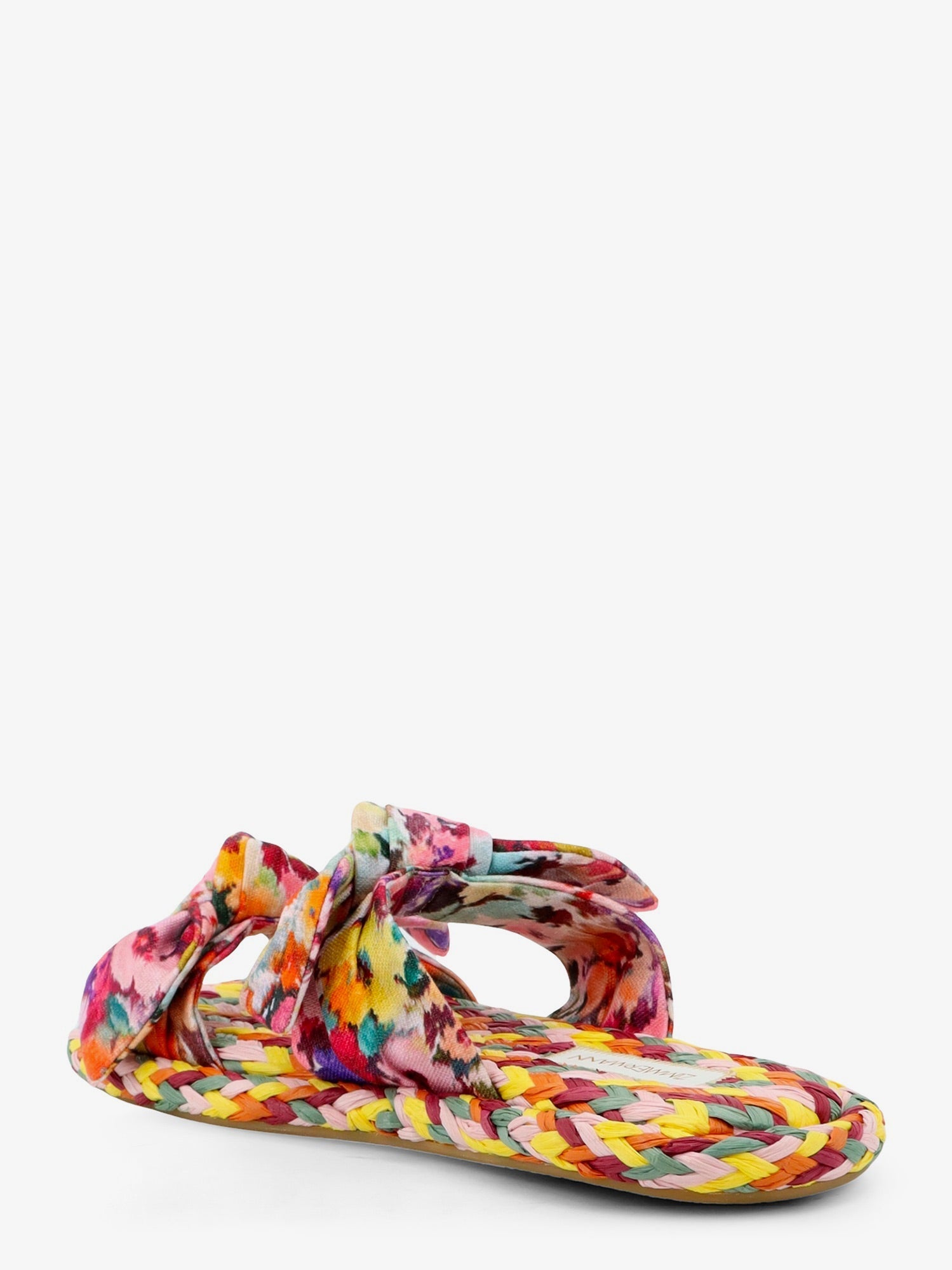 Zimmermann Women Multicolored Raffia Carousel Sandals