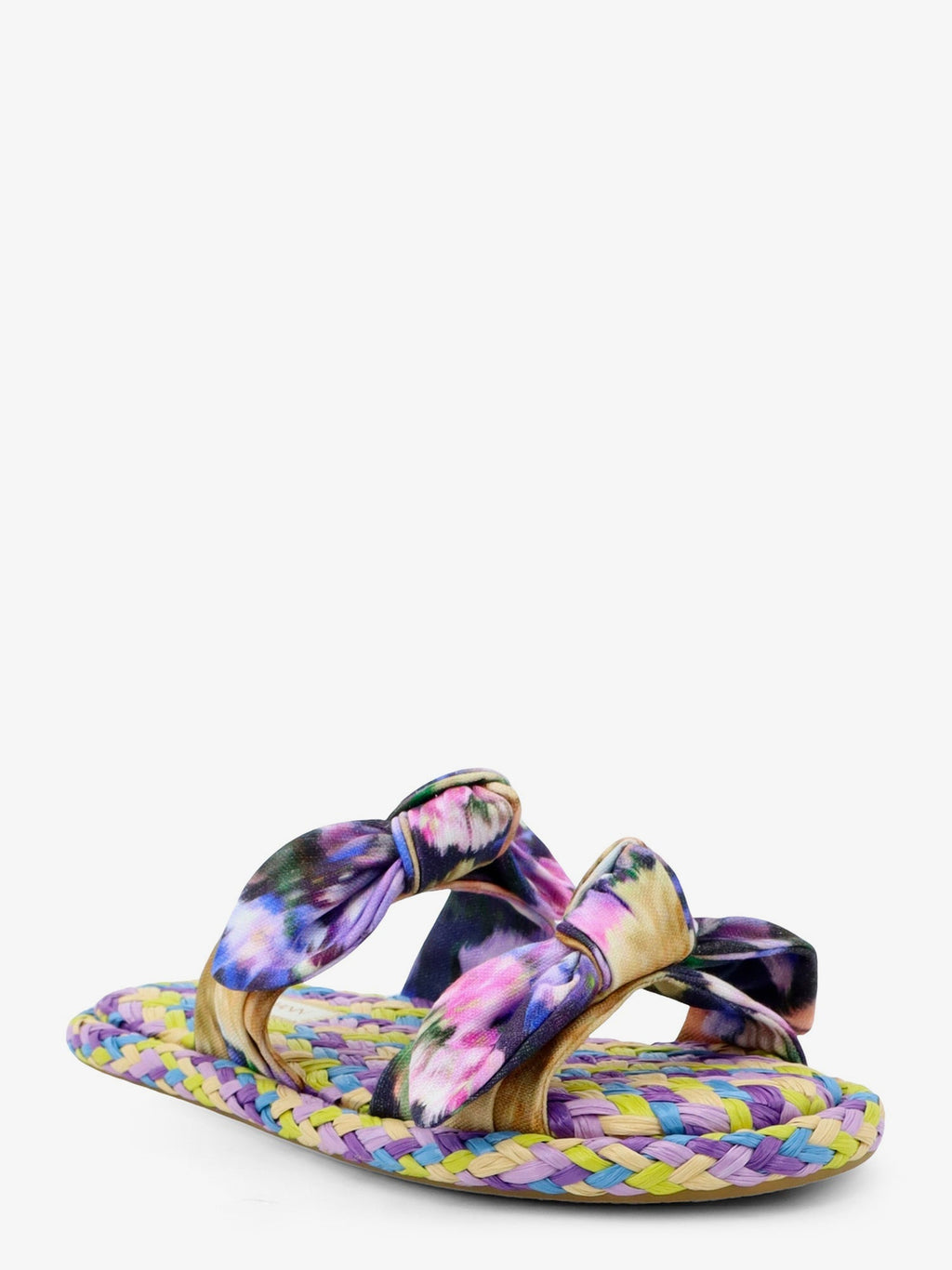 Zimmermann Women Carousel Multicolored Raffia Sandals