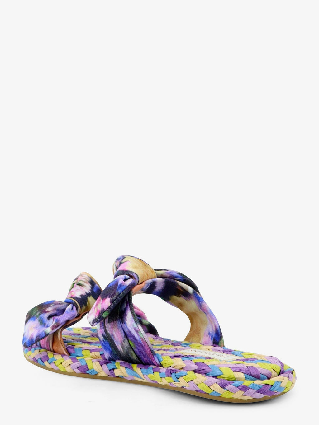 Zimmermann Women Carousel Multicolored Raffia Sandals