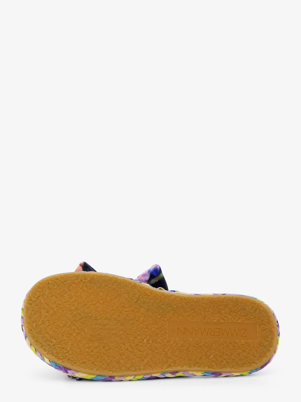 Zimmermann Women Carousel Multicolored Raffia Sandals