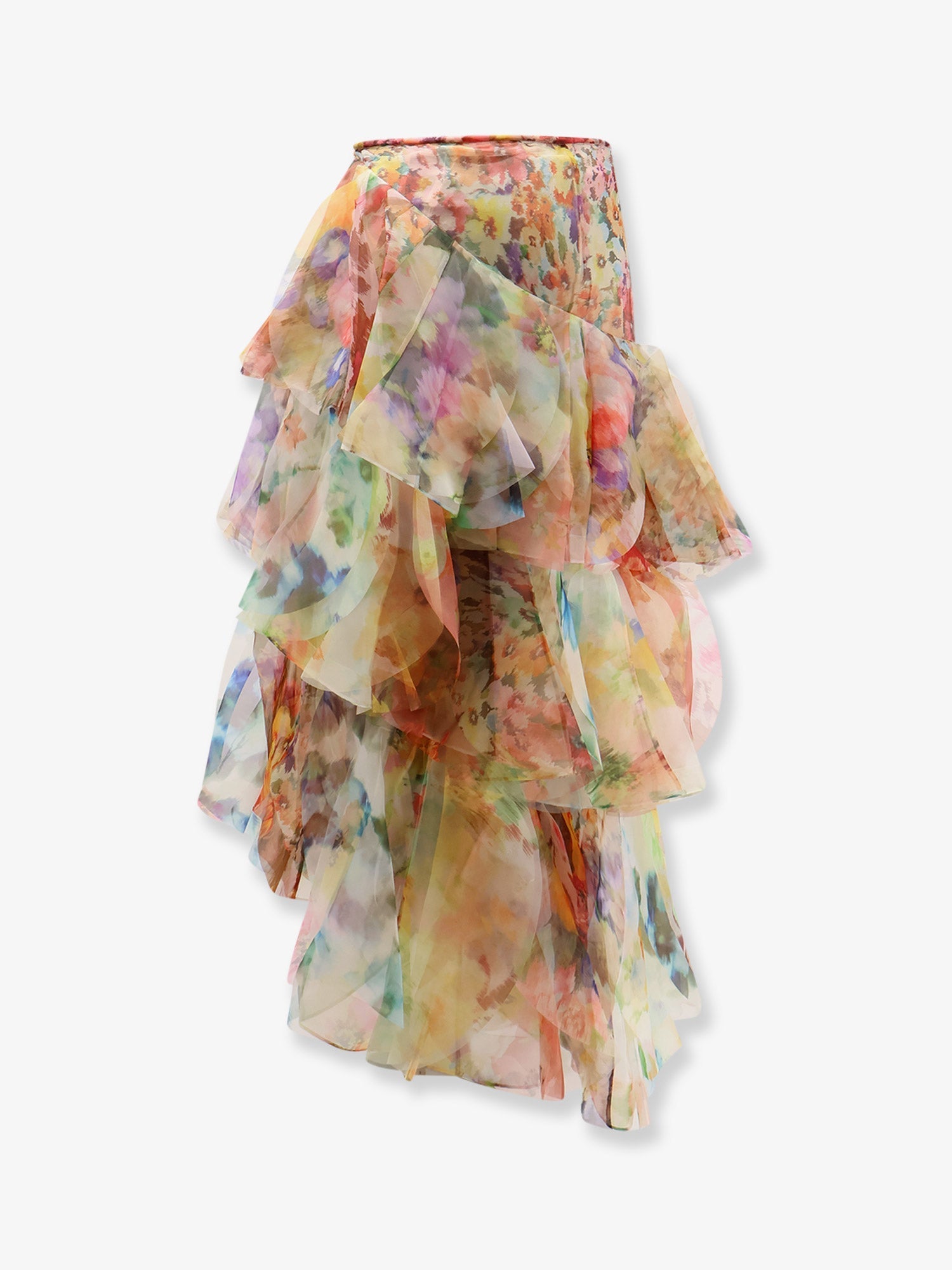 Zimmermann Women Luna Fanned Maxi Skirt
