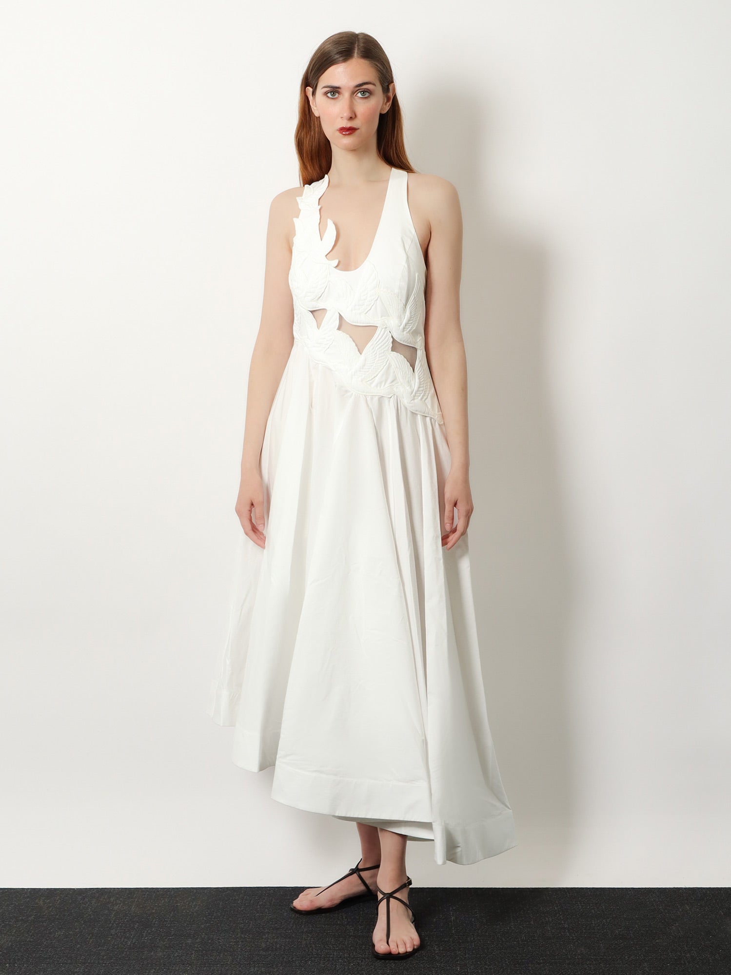 Zimmermann Women Luna Applique Cotton Dress