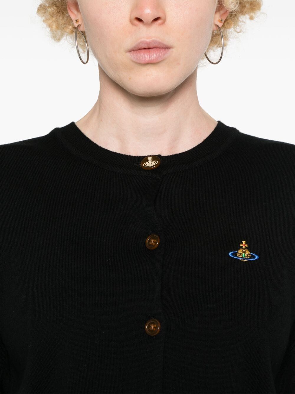 Vivienne Westwood Women Bea Ribbed-Knit Cardigan
