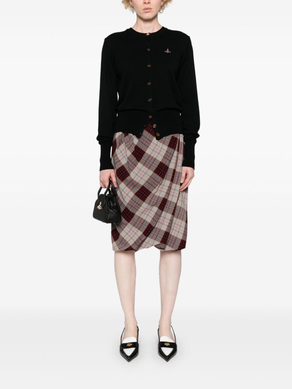 Vivienne Westwood Women Bea Ribbed-Knit Cardigan