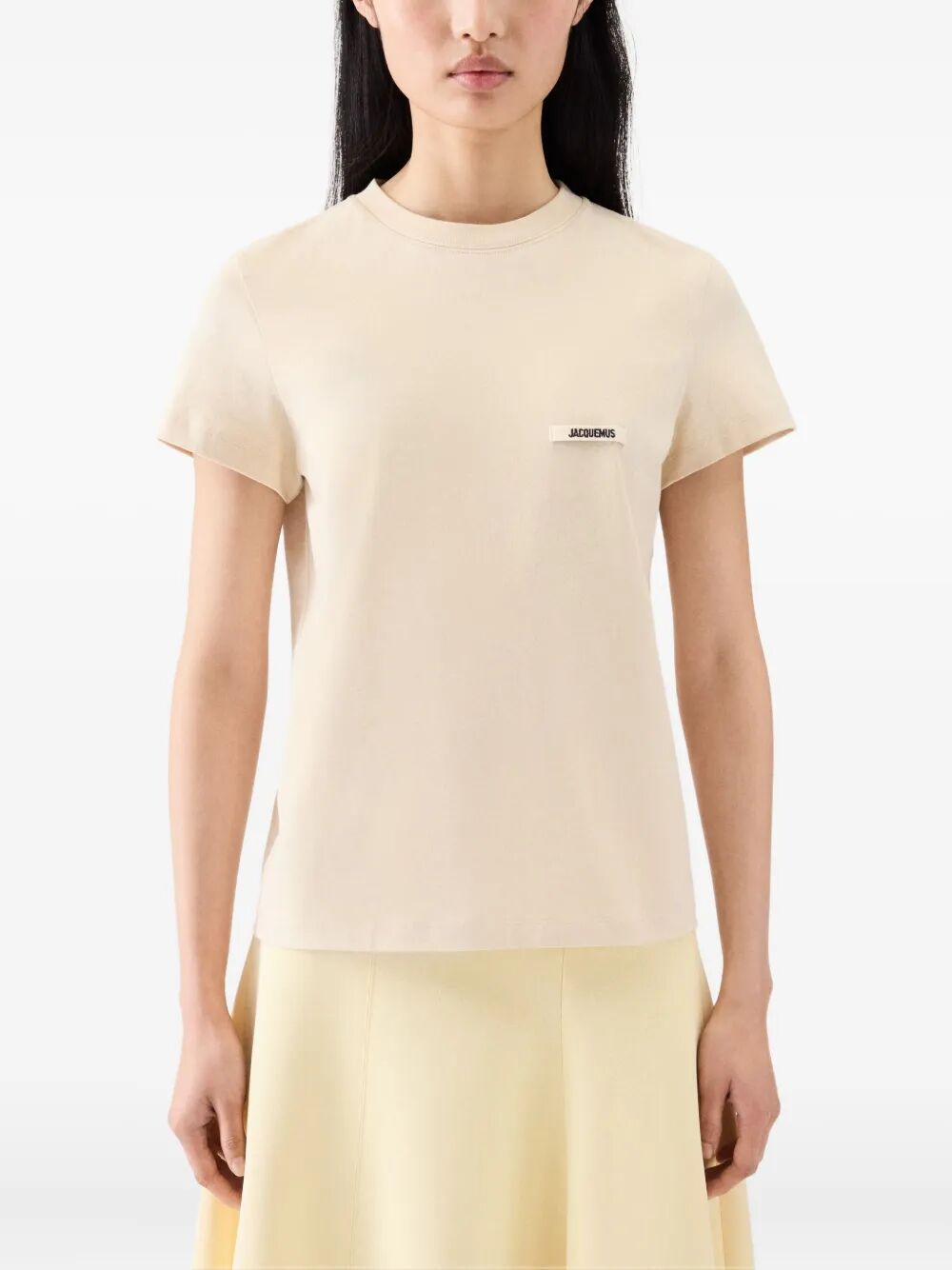 Jacquemus Women Le T-Shirt Gros Grain In Cotton