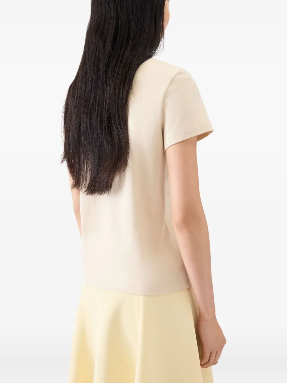 Jacquemus Women Le T-Shirt Gros Grain In Cotton