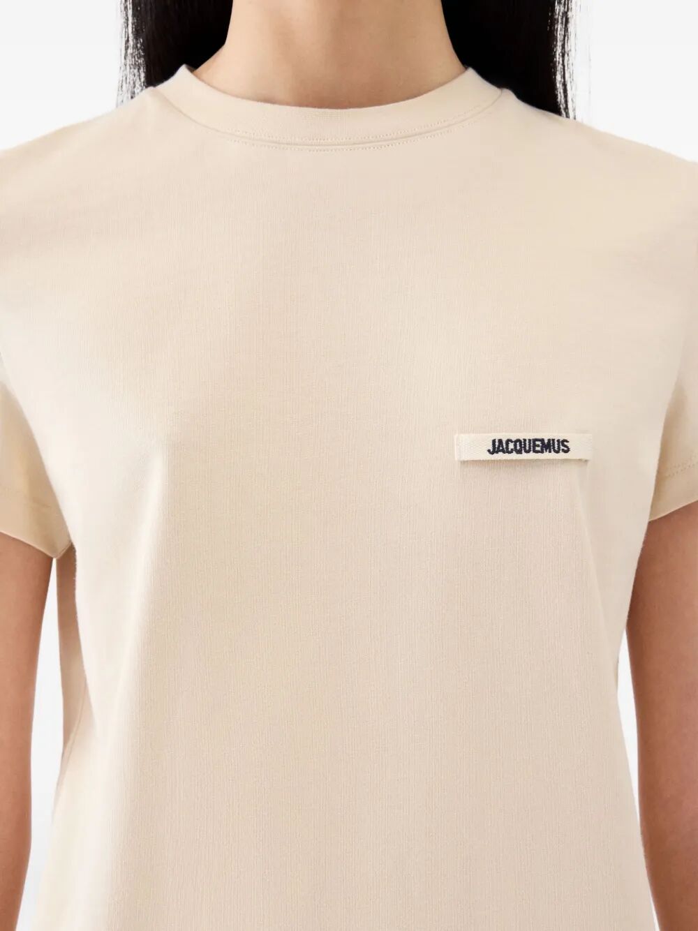 Jacquemus Women Le T-Shirt Gros Grain In Cotton