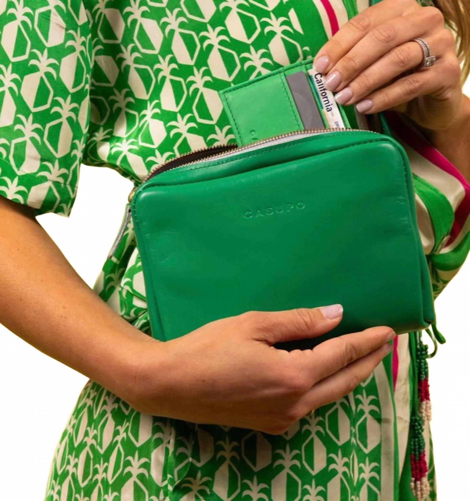 Women's Fanny Pack Purse In Bright Green