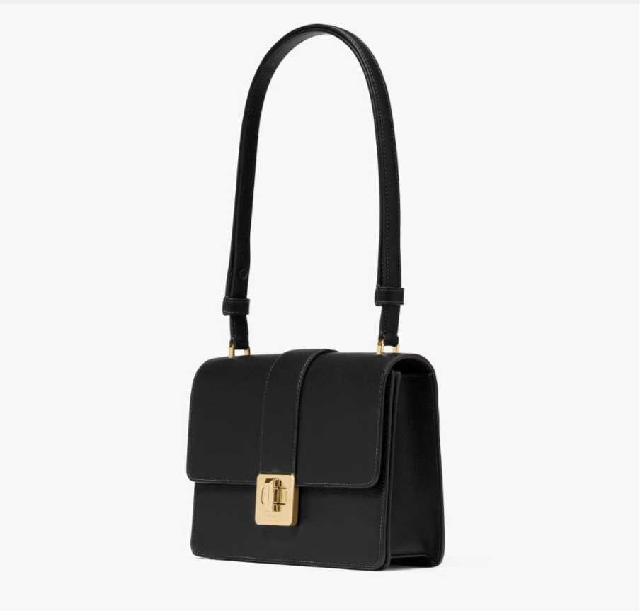NWT Kate Spade Phoebe Turnlock Leather Shoulder/Crossbody Bag