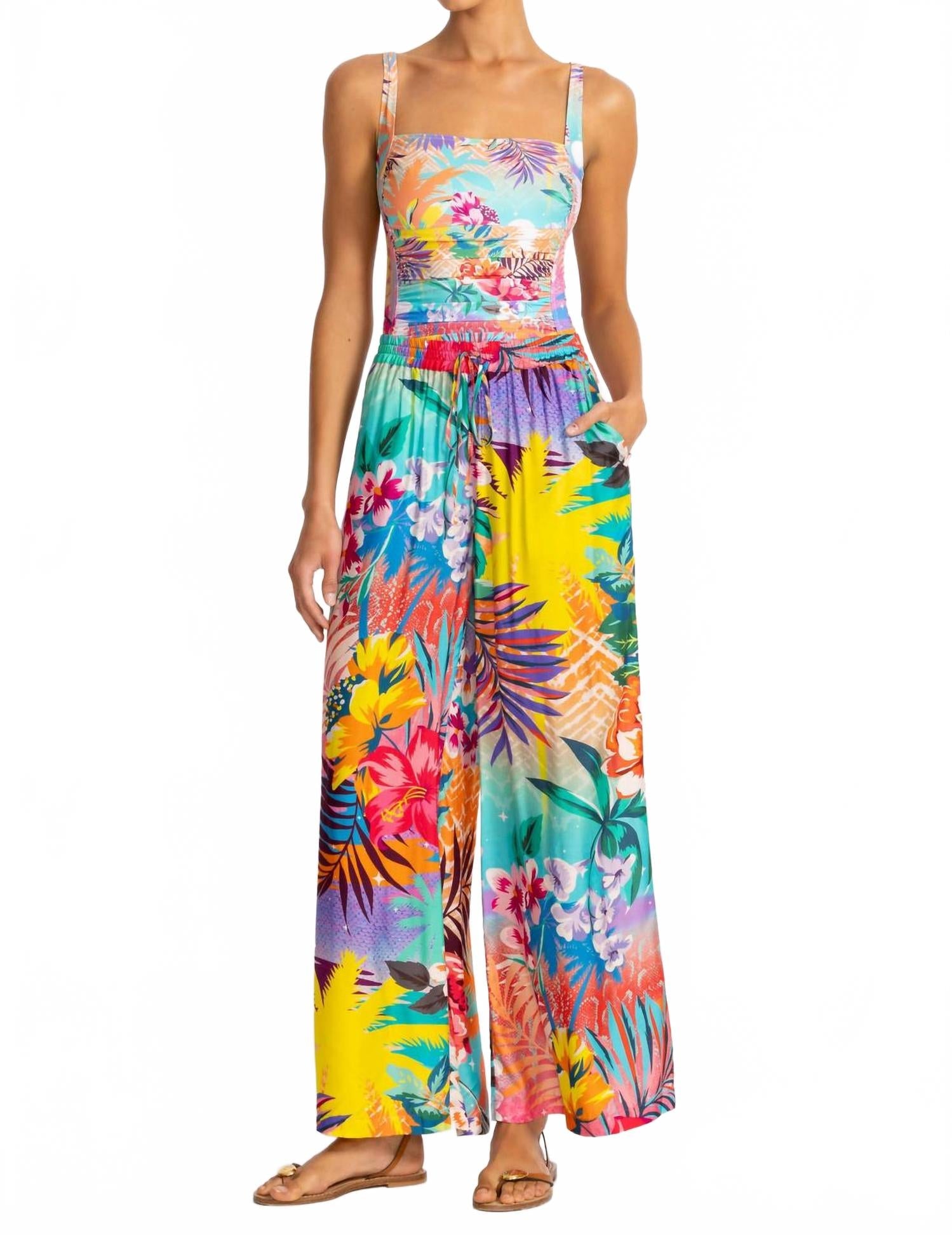 Wide Leg Pant In Zeru
