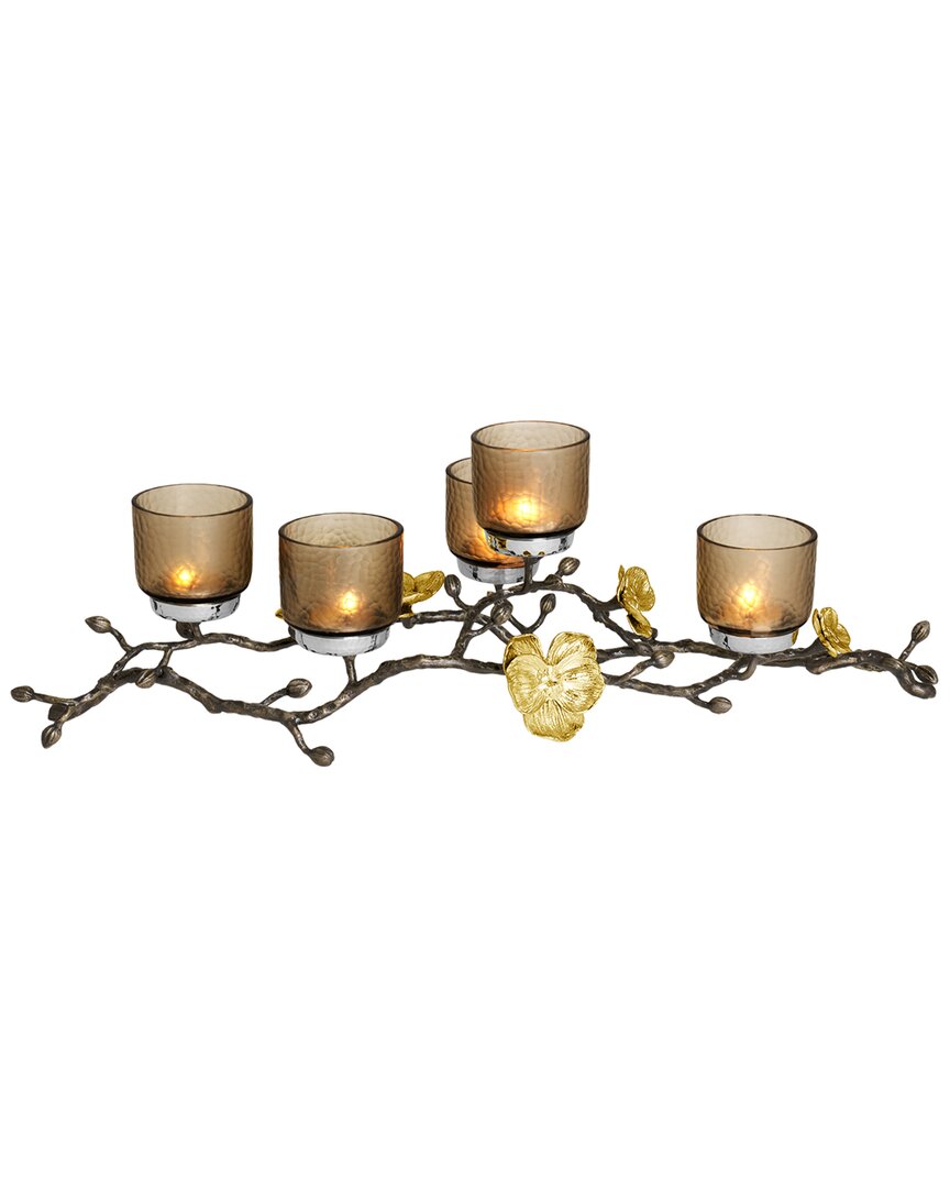 Michael Aram Gold Orchid Candelabra