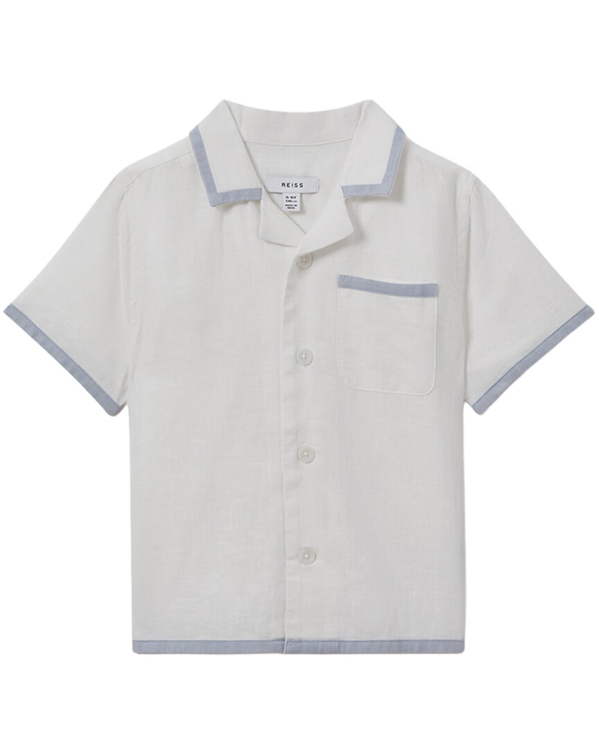 Reiss Vitan Linen Cuban Shirt
