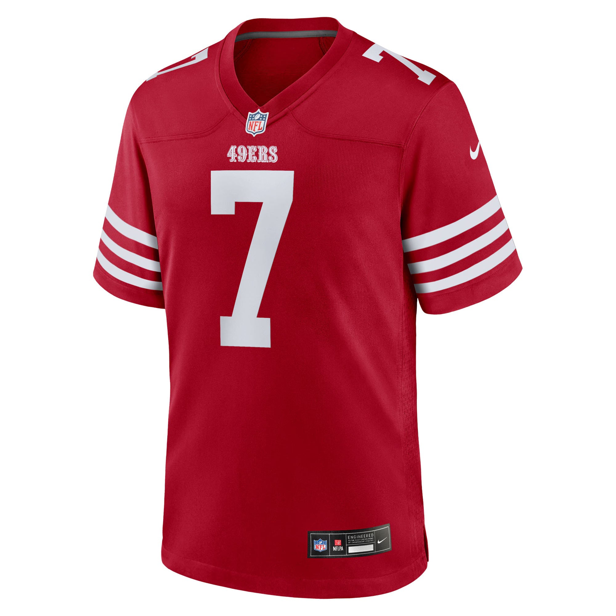 San Francisco 49ers Thomas Morstead Scarlet Team Game Jersey