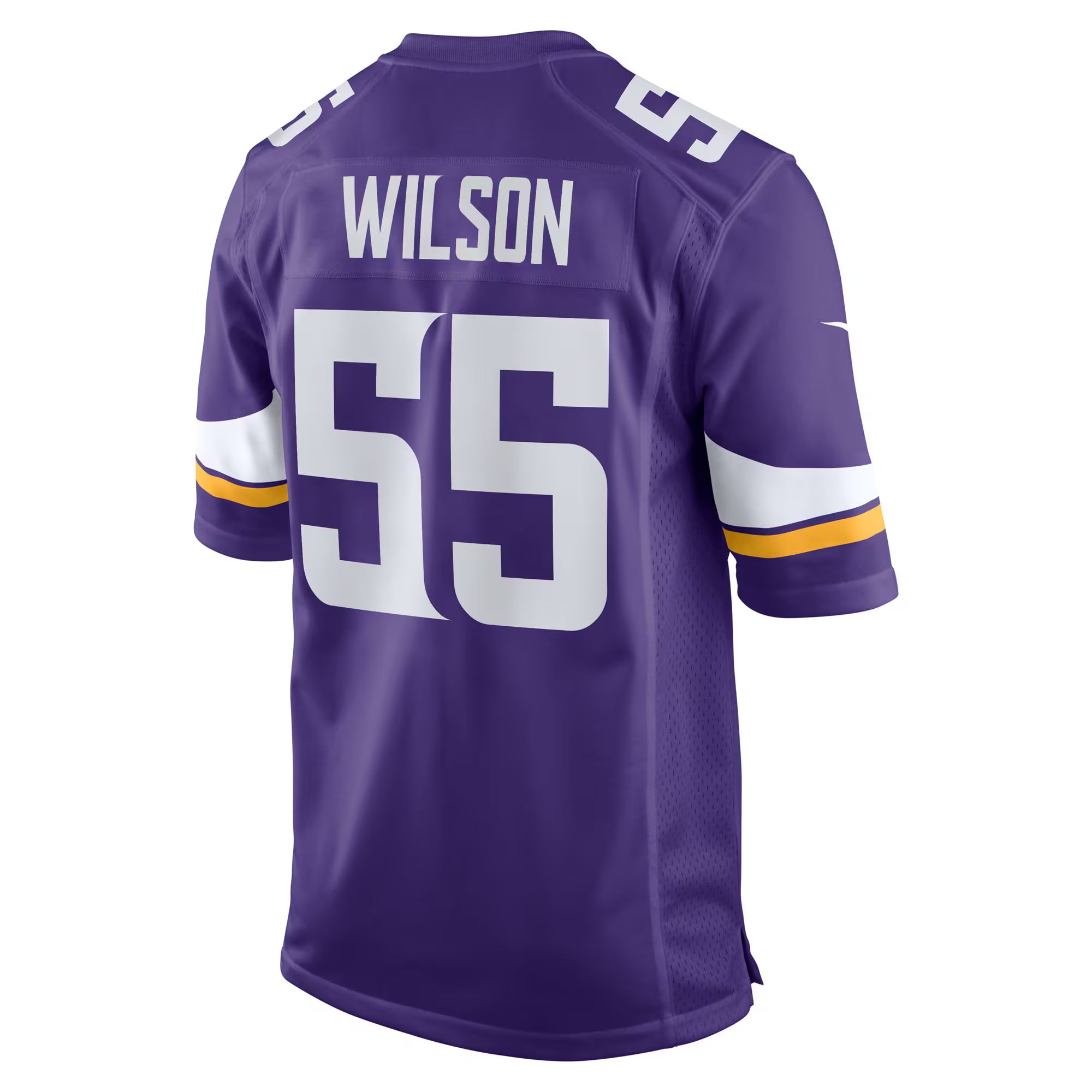 Minnesota Vikings Eric Wilson Purple Team Game Jersey