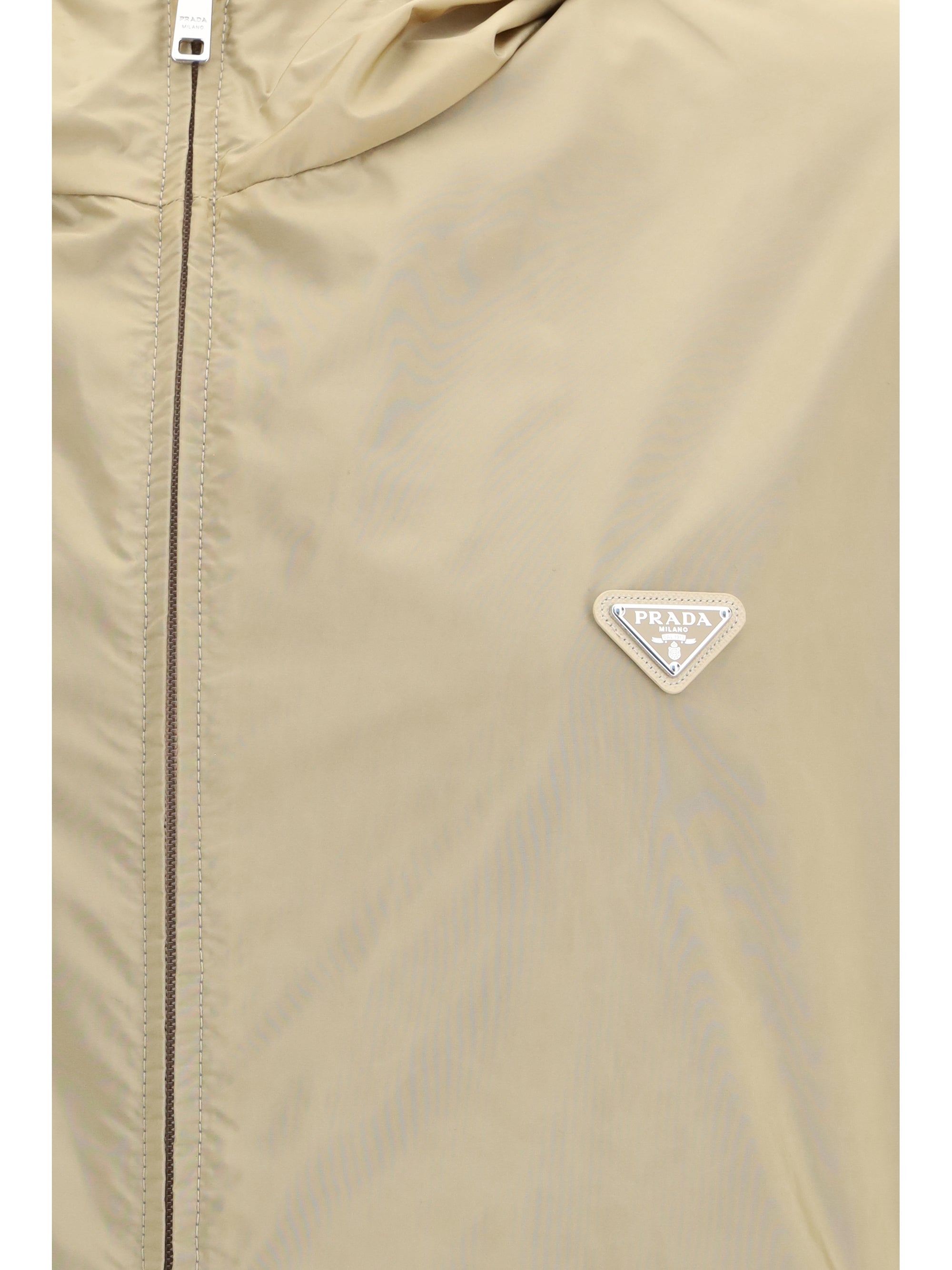 Prada Men Reversible Re-Nylon Down Jacket