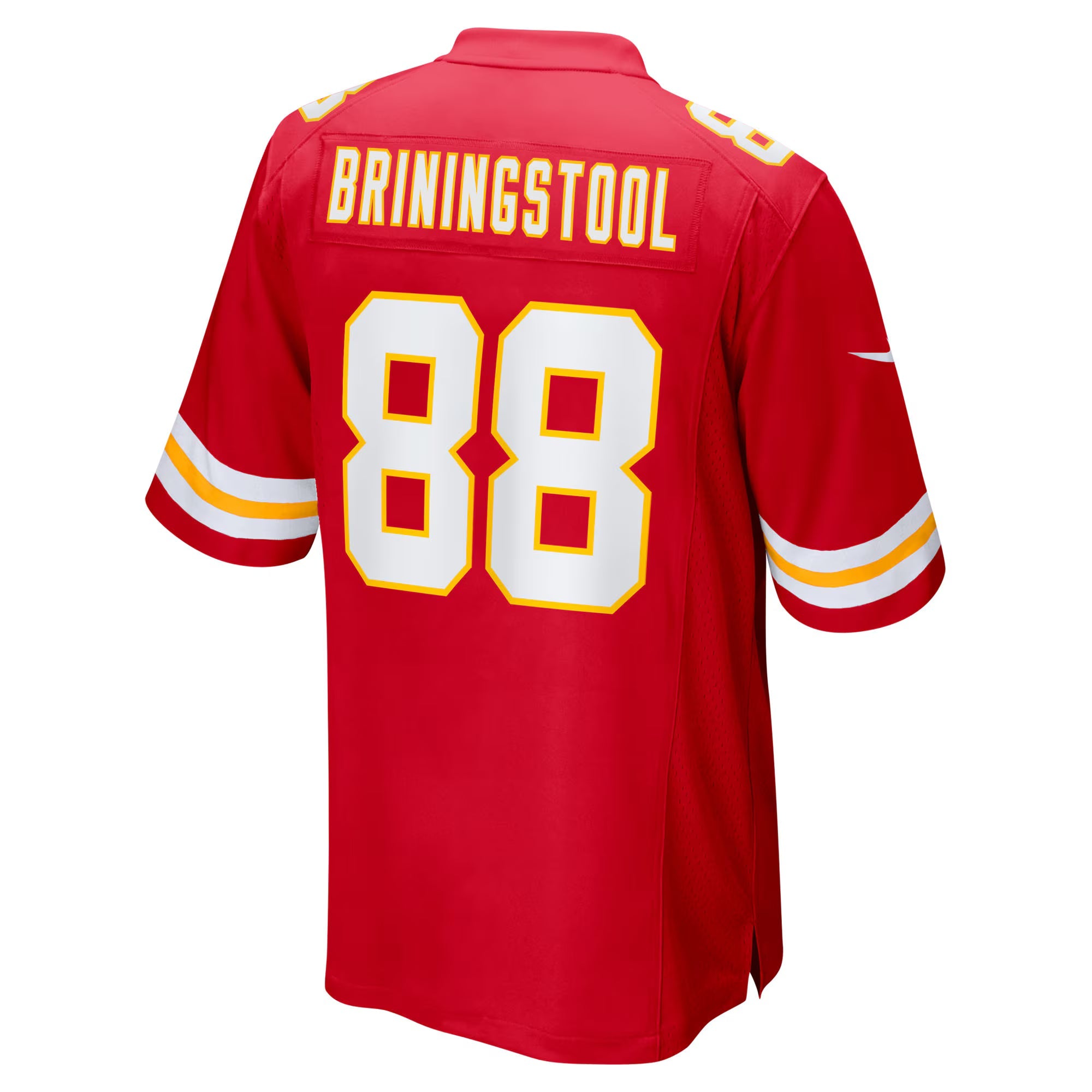 Kansas City Chiefs Jake Briningstool Red Team Game Jersey