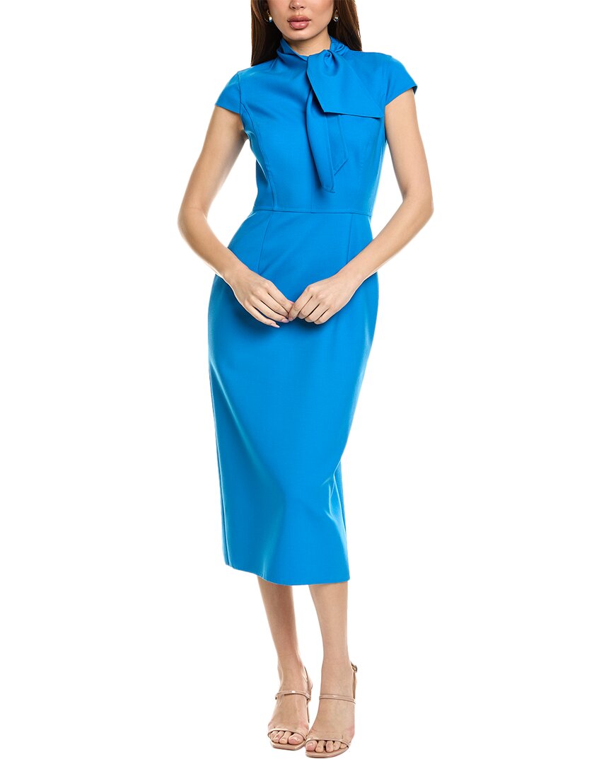 Oscar de la Renta Sheath Midi Dress