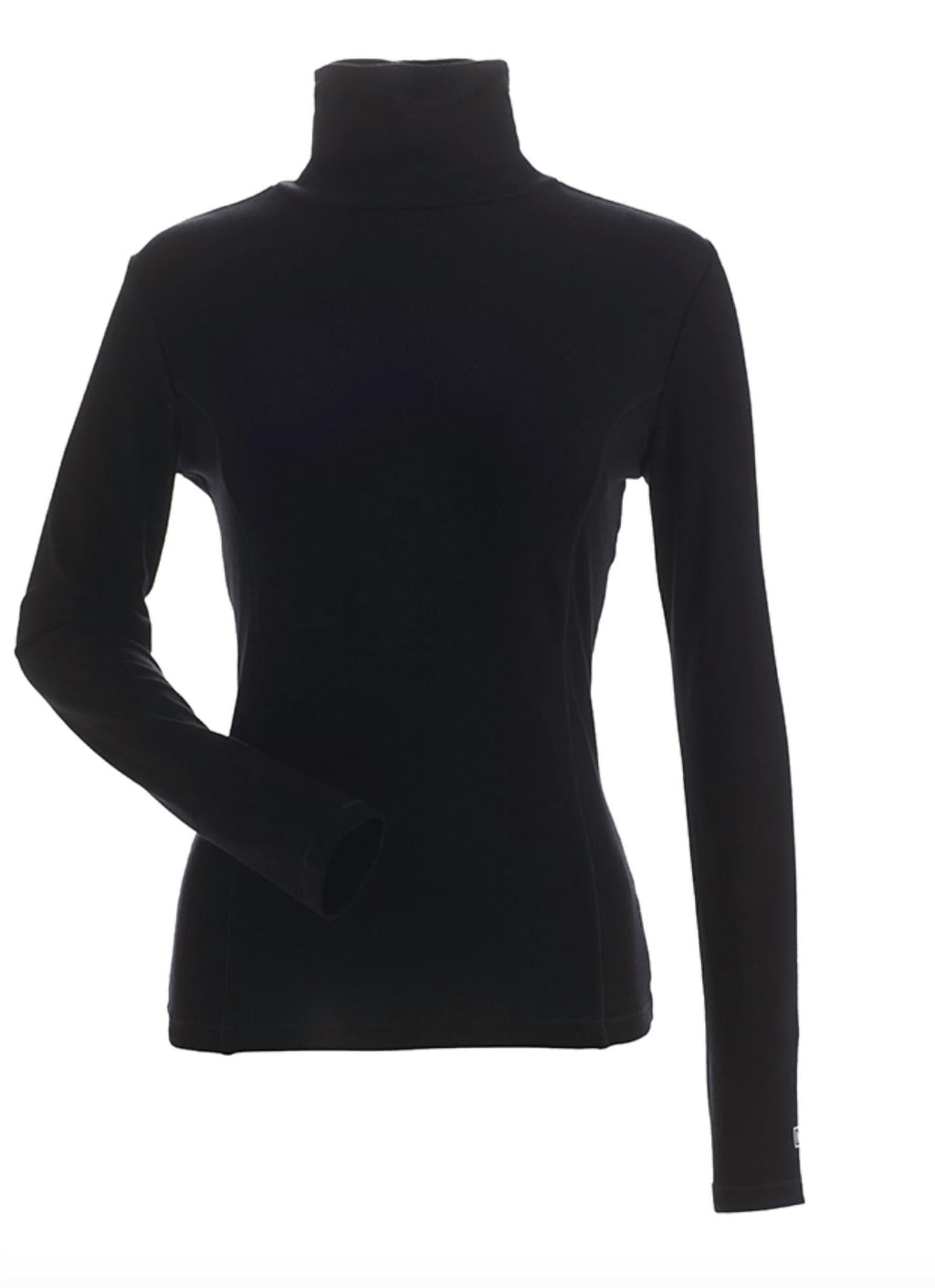 Women's Danni Rib Baselayer Top In Black