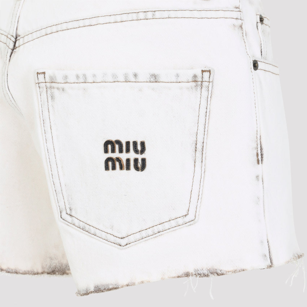 Miu Miu Denim Short Women