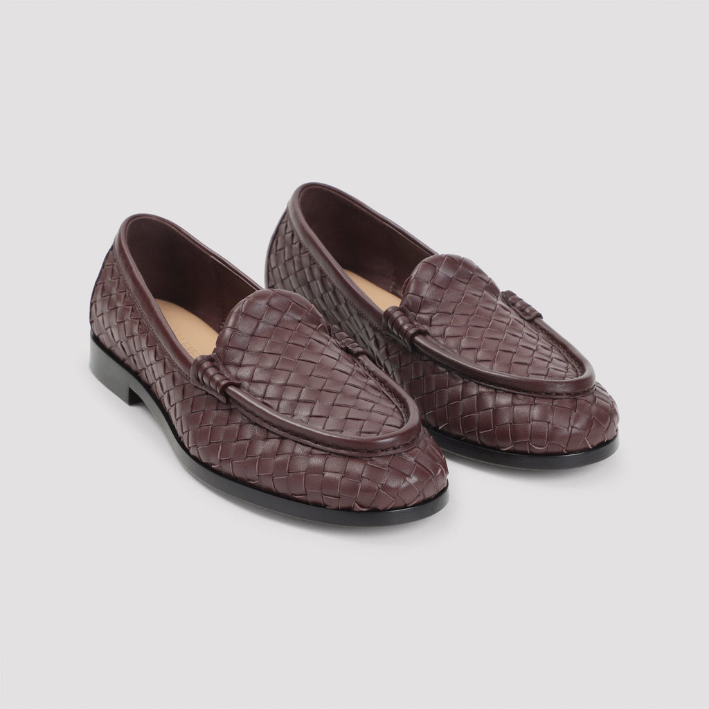Bottega Veneta Silenzio Supple Intrecciato Loafer Women