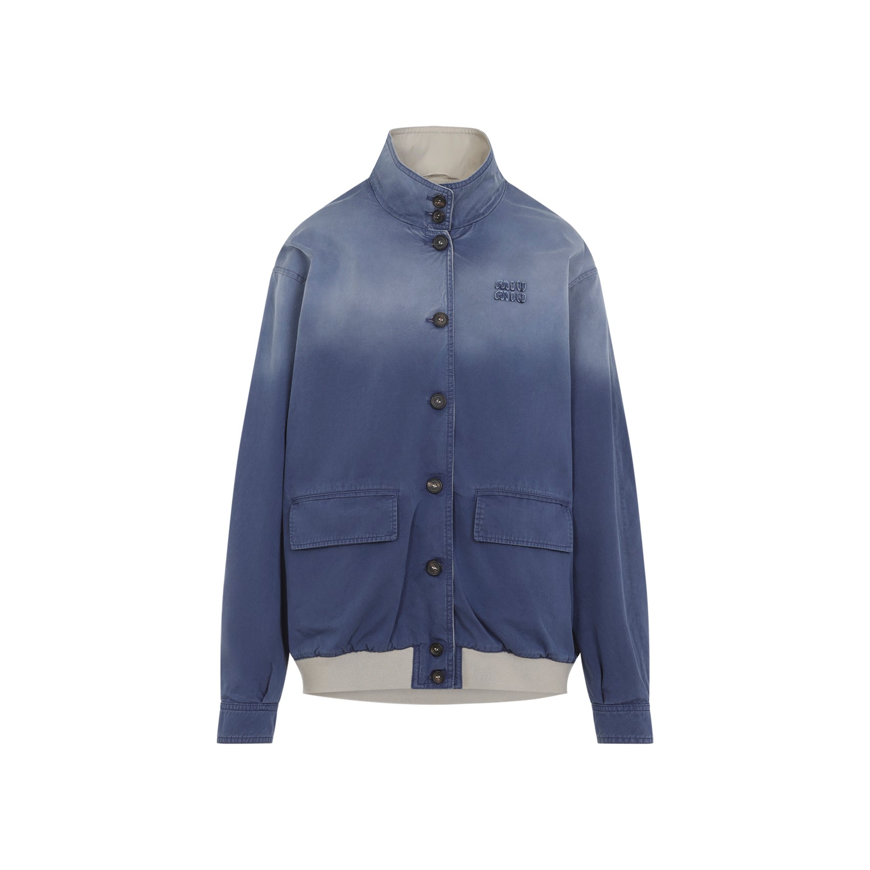 Miu Miu Old  Washed Twill Blouson Women